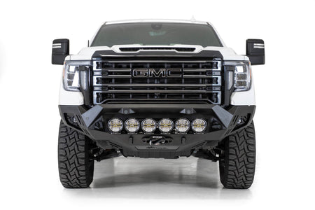ADD F460053500103 2020 - 2023 GMC Sierra 2500/3500 Bomber HD Front Bumper - Rugged Truck Gear