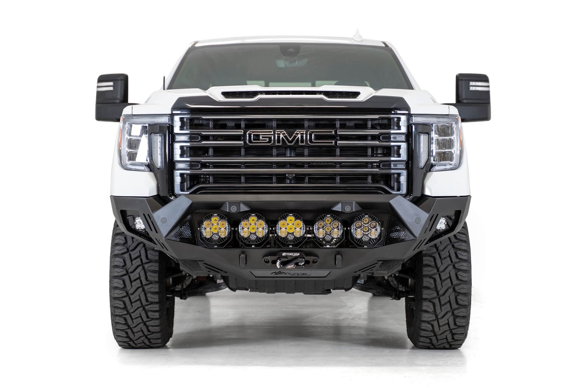 ADD F460053500103 2020 - 2023 GMC Sierra 2500/3500 Bomber HD Front Bumper - Rugged Truck Gear