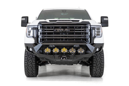 ADD F460053500103 2020 - 2023 GMC Sierra 2500/3500 Bomber HD Front Bumper - Rugged Truck Gear
