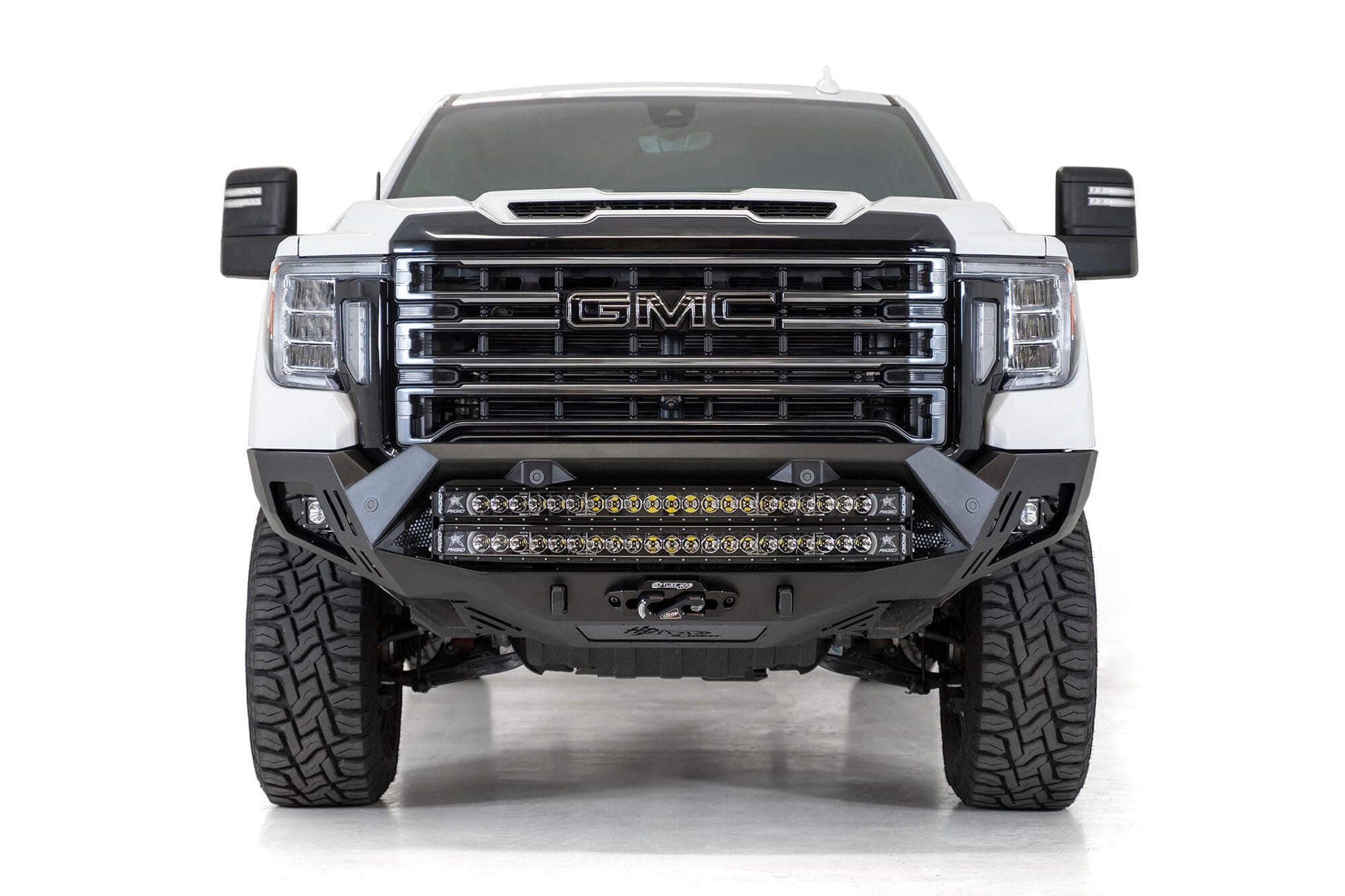 ADD F460053500103 2020 - 2023 GMC Sierra 2500/3500 Bomber HD Front Bumper - Rugged Truck Gear
