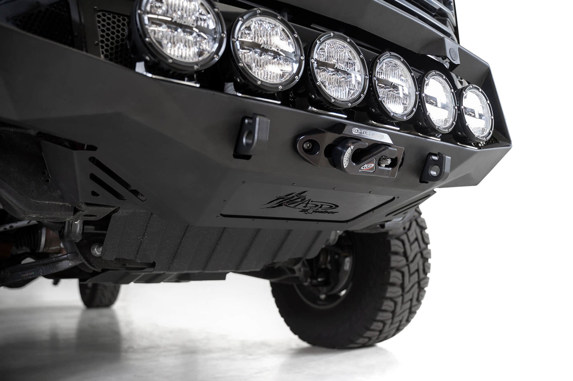 ADD F460053500103 2020 - 2023 GMC Sierra 2500/3500 Bomber HD Front Bumper - Rugged Truck Gear