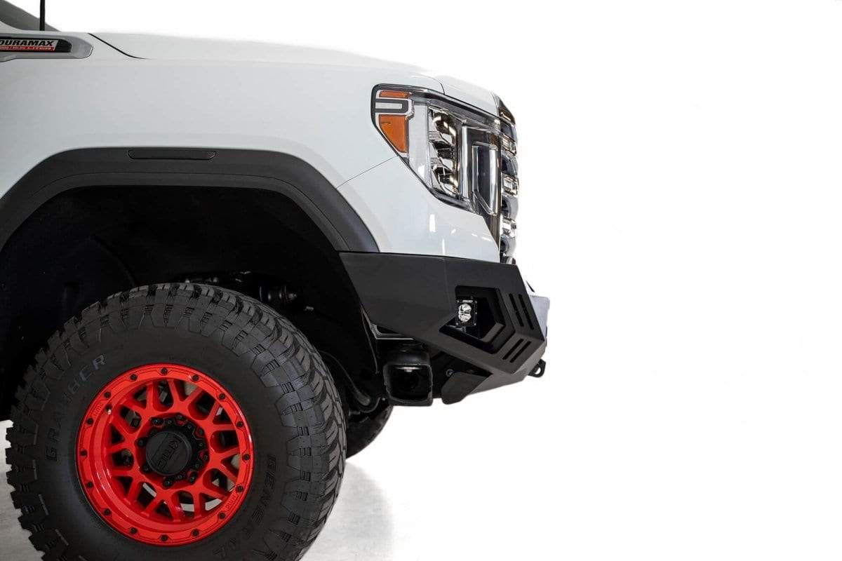 ADD F461403030103 2020 - 2023 GMC Sierra 2500/3500 Stealth Fighter Winch Ready Front Bumper - Rugged Truck Gear