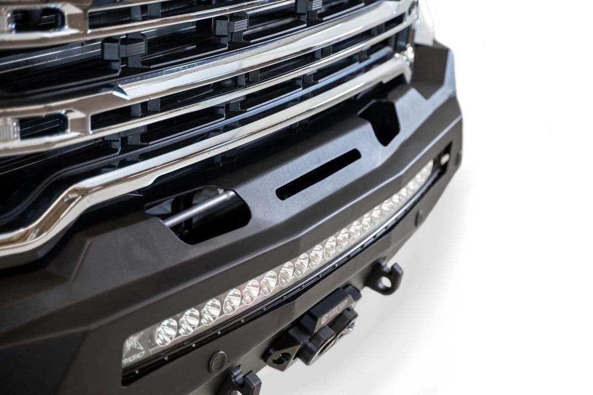 ADD F461403030103 2020 - 2023 GMC Sierra 2500/3500 Stealth Fighter Winch Ready Front Bumper - Rugged Truck Gear