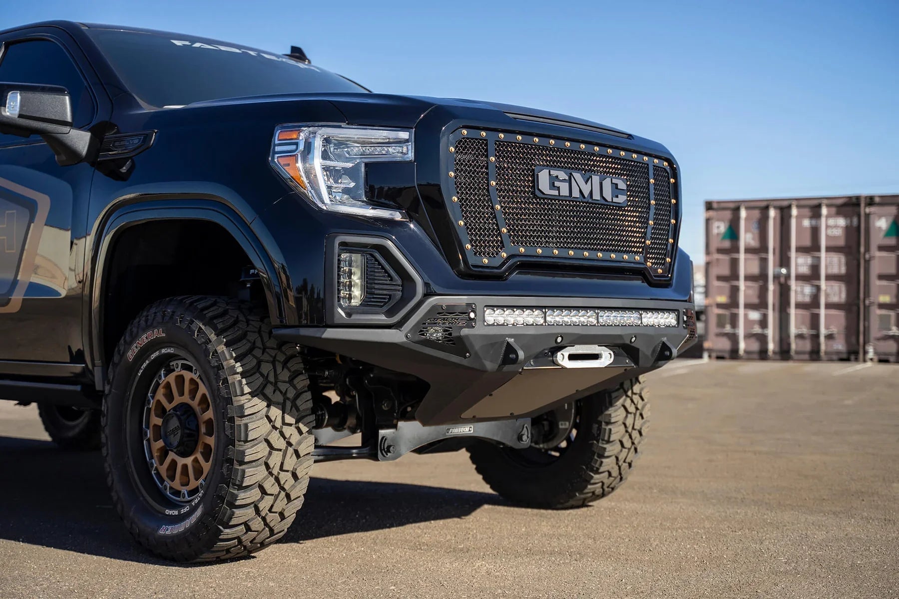 ADD F471423030103 2019 - 2021 GMC Sierra 1500 Stealth Fighter Front Bumper - Rugged Truck Gear