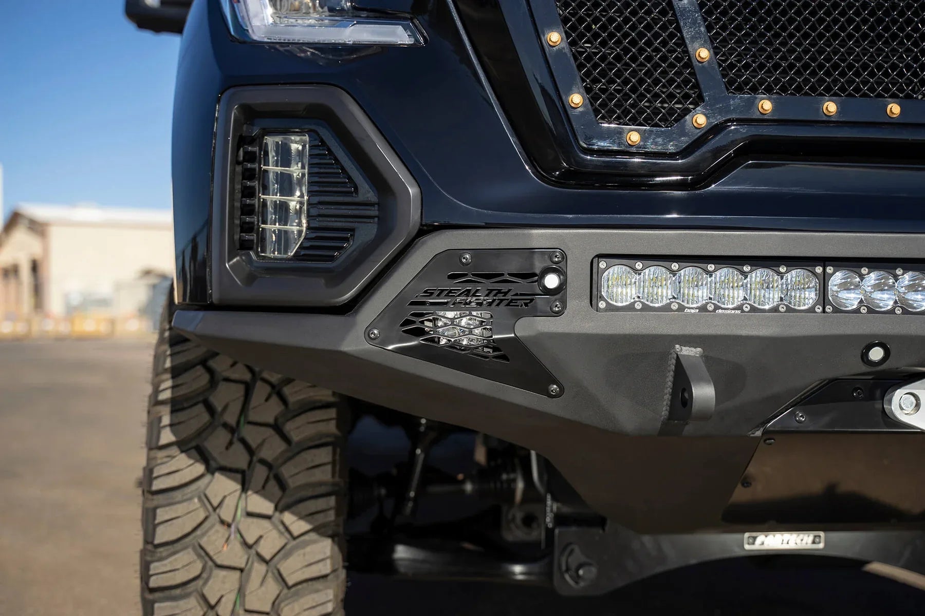 ADD F471423030103 2019 - 2021 GMC Sierra 1500 Stealth Fighter Front Bumper - Rugged Truck Gear