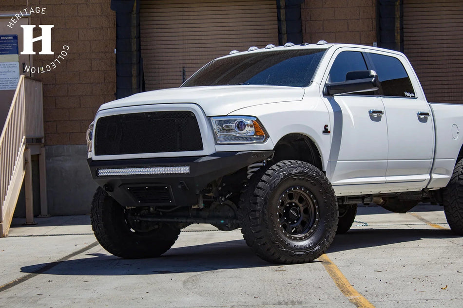 ADD F511182770103 2010 - 2018 Dodge Ram 2500/3500 Stealth Fighter Front Bumper - Rugged Truck Gear