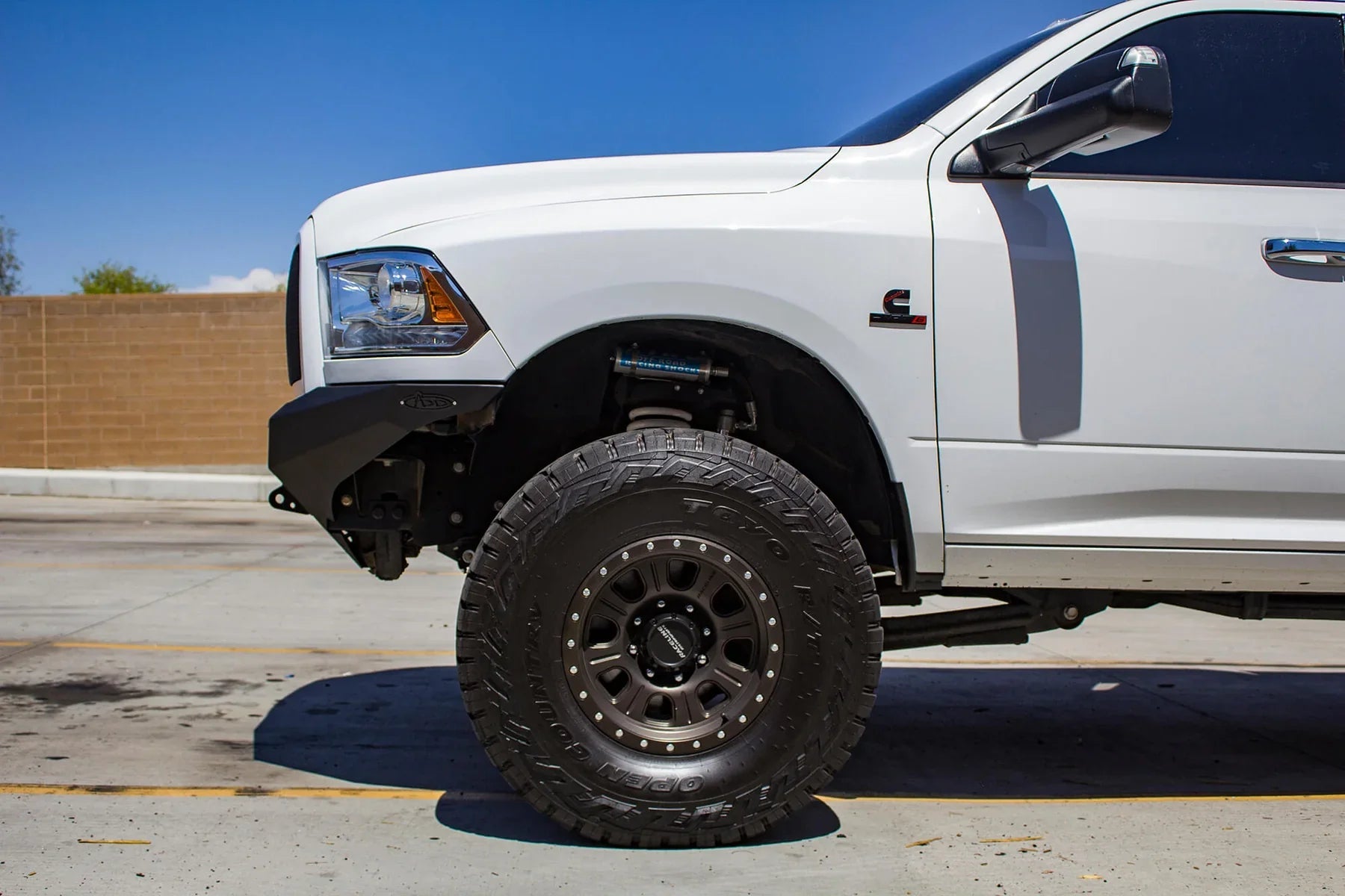 ADD F511182770103 2010 - 2018 Dodge Ram 2500/3500 Stealth Fighter Front Bumper - Rugged Truck Gear