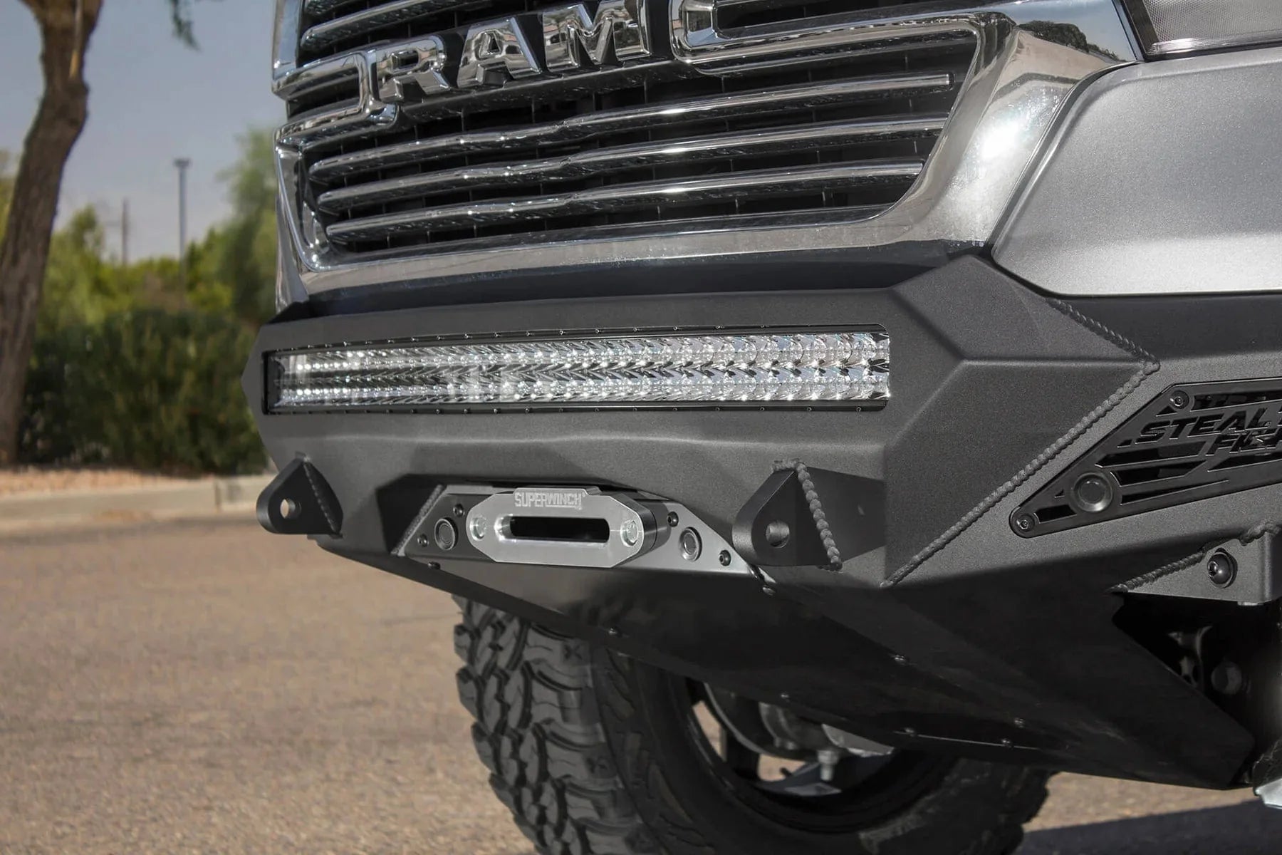 ADD F551422770103 2019 - 2023 Ram 1500 Stealth Fighter Front Bumper - Rugged Truck Gear