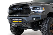 ADD F560012140103 2019 - 2023 Ram 2500/3500 Bomber Front Bumper (20 Inch Lights) - Rugged Truck Gear