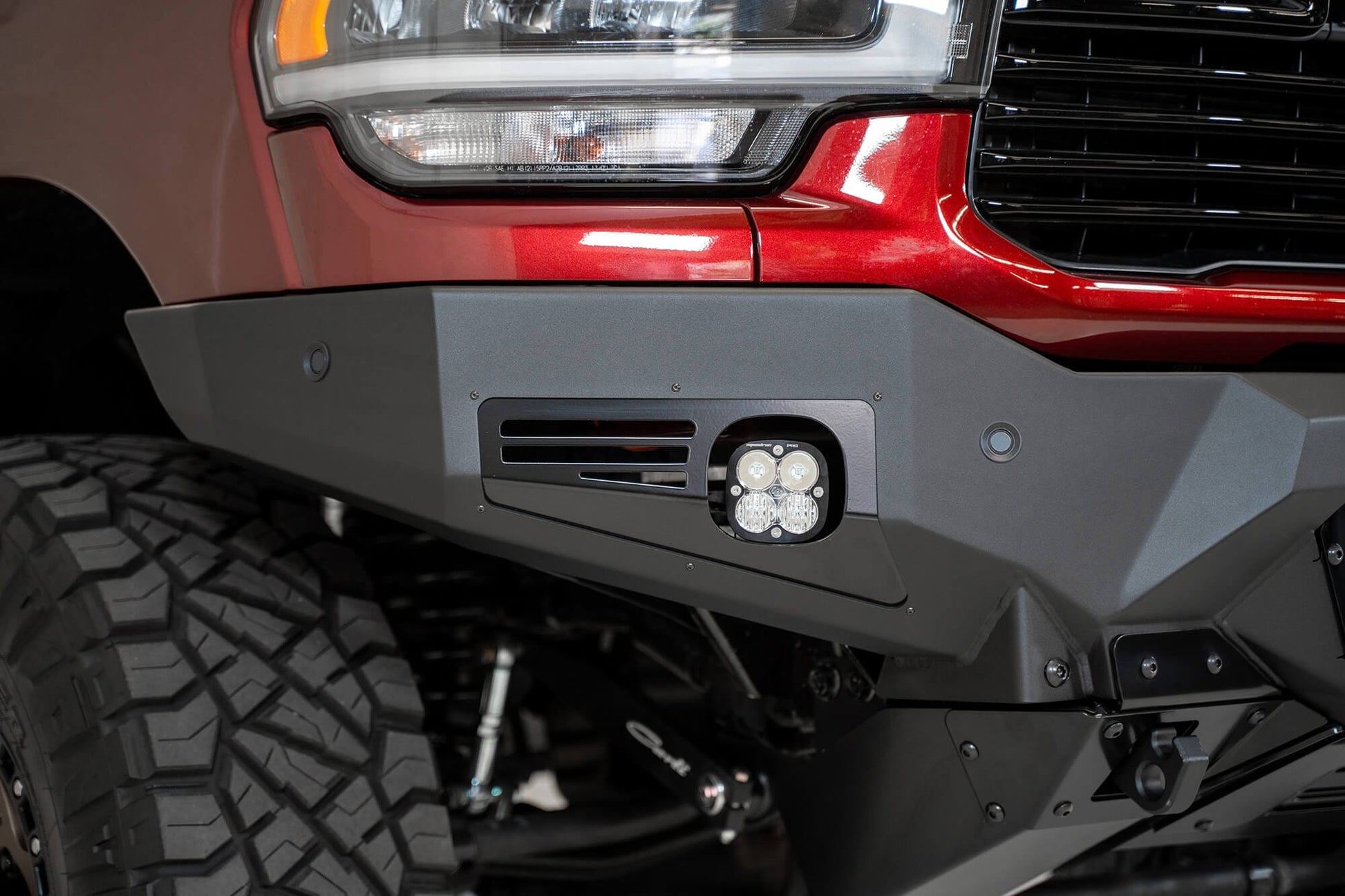 ADD F560014100103 2019 - 2023 Ram 2500/3500 Bomber Front Bumper (Baja Designs) - Rugged Truck Gear