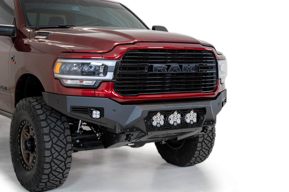ADD F560014100103 2019 - 2023 Ram 2500/3500 Bomber Front Bumper (Baja Designs) - Rugged Truck Gear