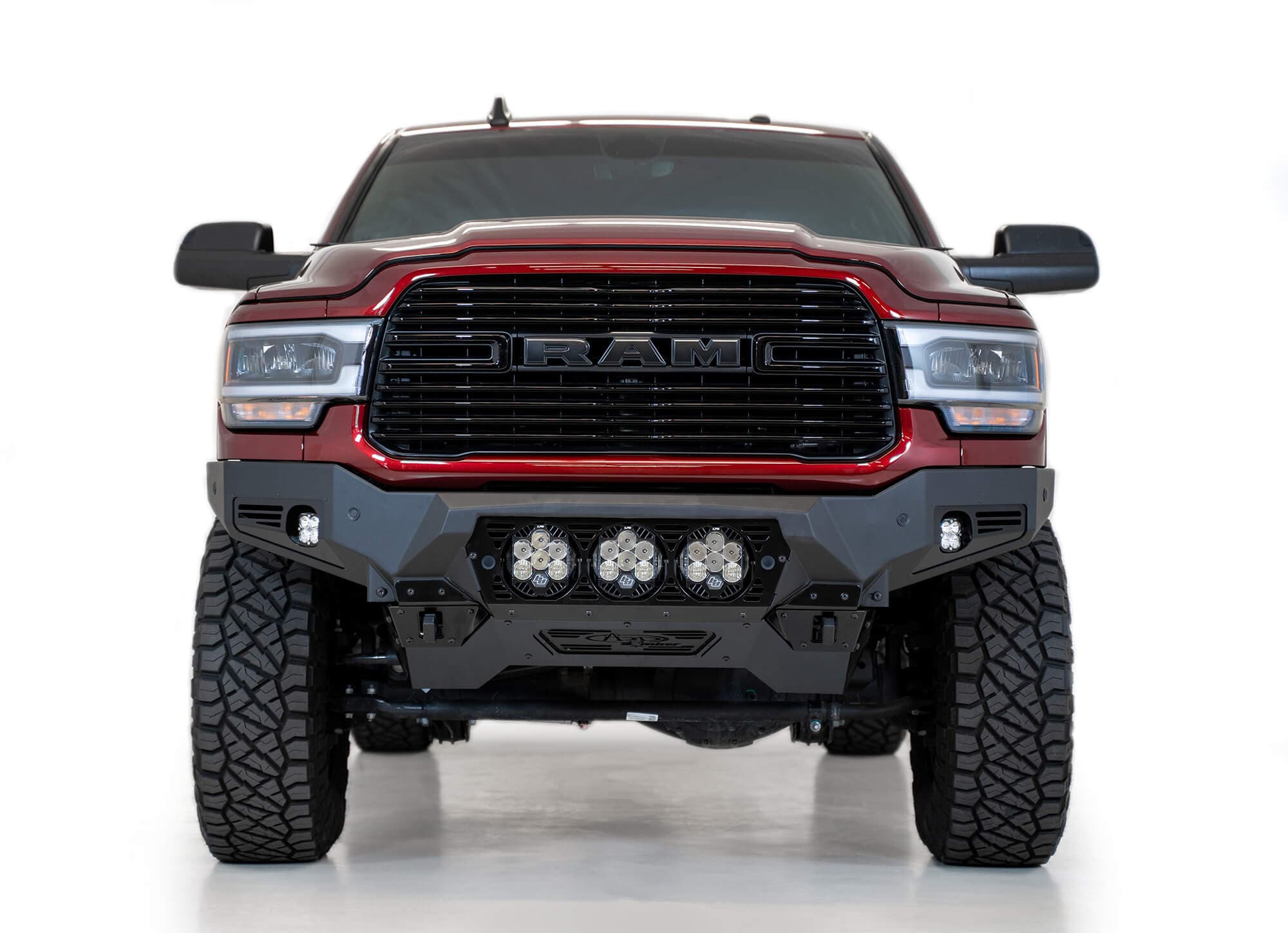 ADD F560014100103 2019 - 2023 Ram 2500/3500 Bomber Front Bumper (Baja Designs) - Rugged Truck Gear