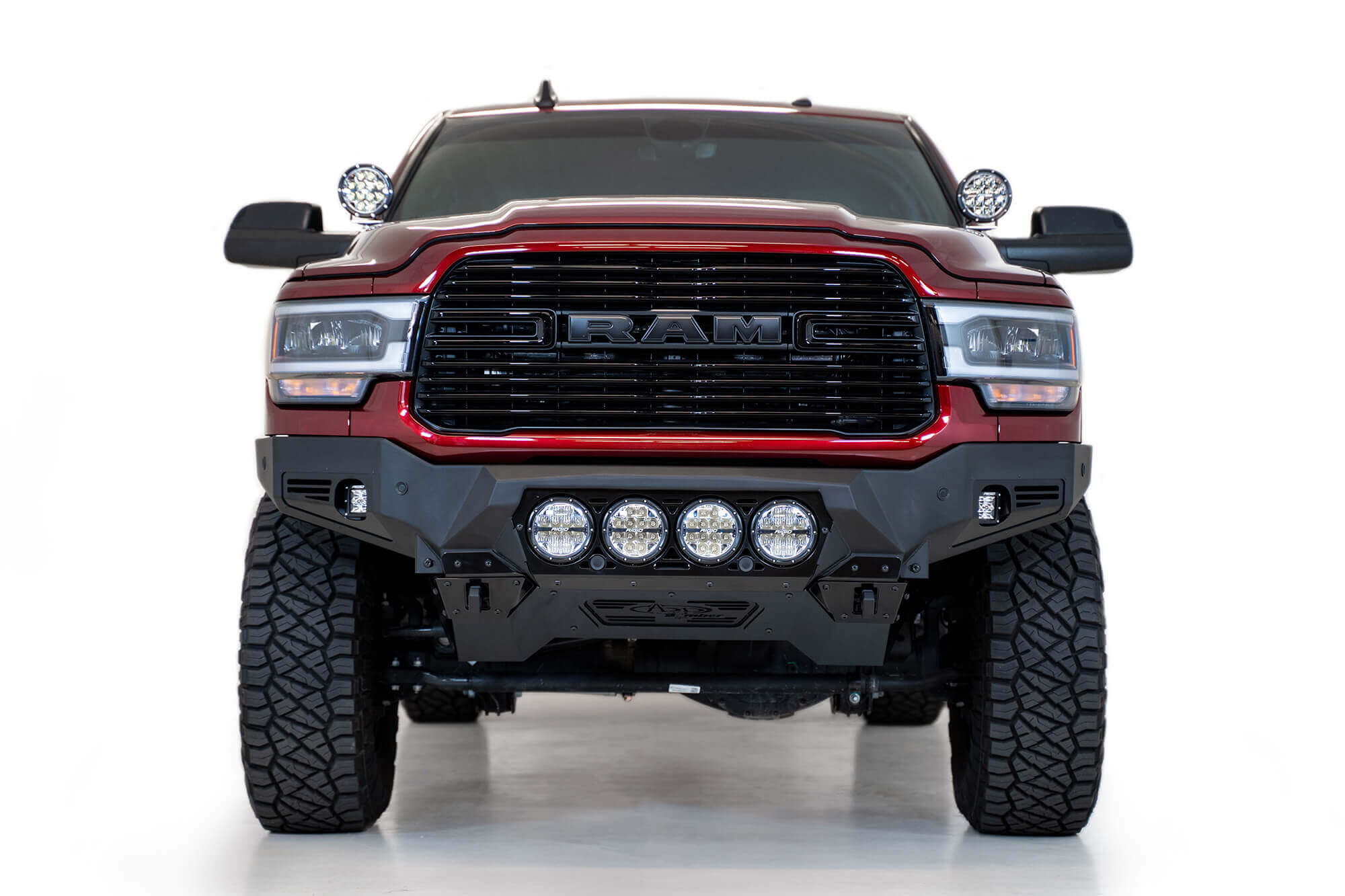 ADD F560014110103 2019 - 2023 Ram 2500/3500 Bomber Front Bumper (RIGID) - Rugged Truck Gear
