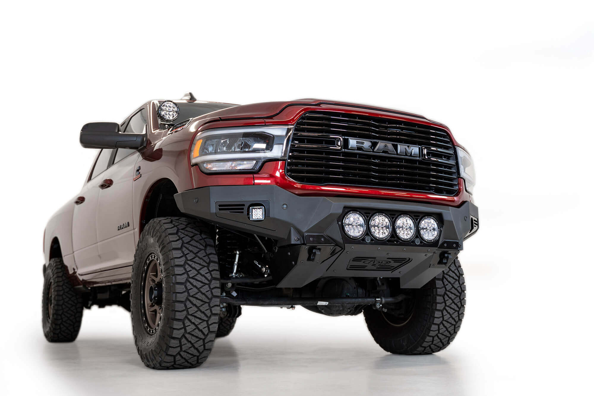 ADD F560014110103 2019 - 2023 Ram 2500/3500 Bomber Front Bumper (RIGID) - Rugged Truck Gear