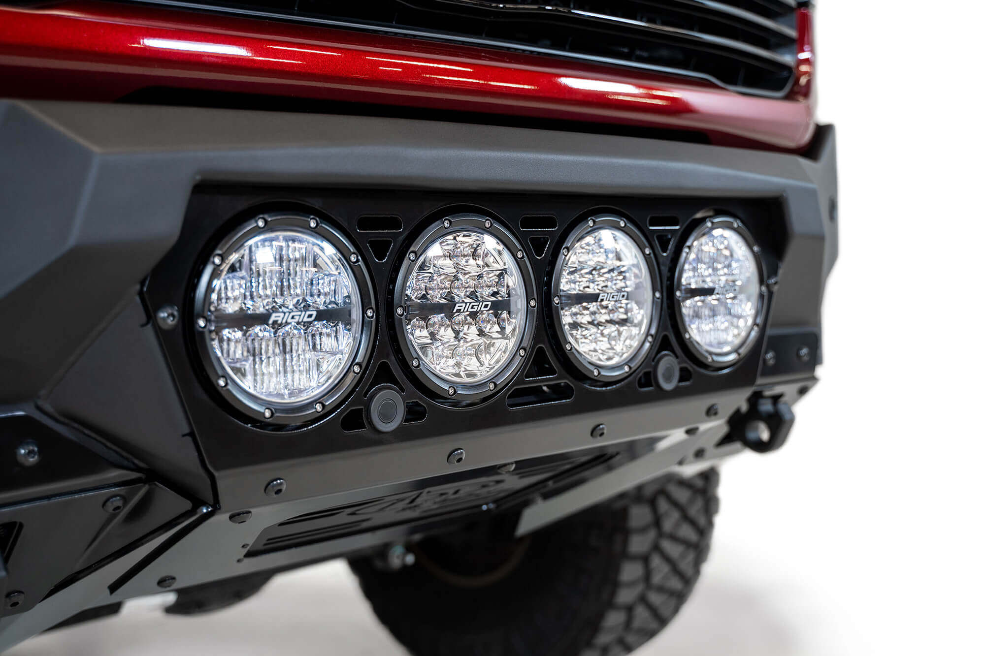 ADD F560014110103 2019 - 2023 Ram 2500/3500 Bomber Front Bumper (RIGID) - Rugged Truck Gear