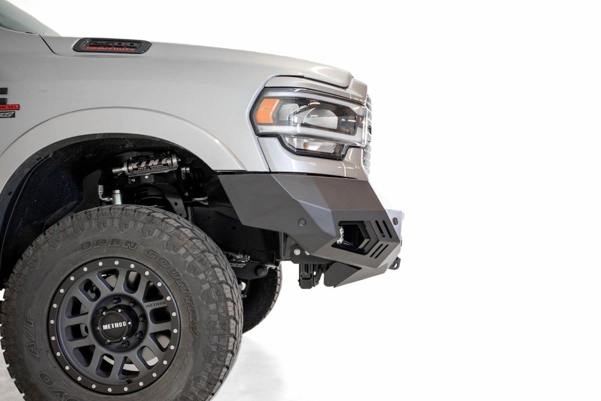 ADD F561423030103 2019 - 2023 Ram 2500/3500 Stealth Fighter Front Winch Bumper - Rugged Truck Gear