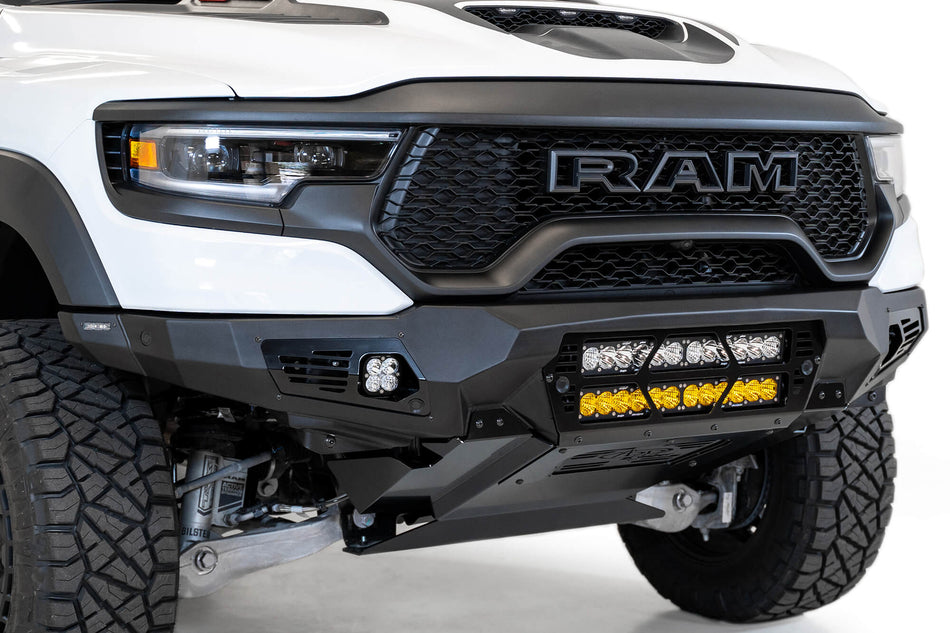 ADD F620012140103 2021 - 2023 Ram 1500 TRX Bomber Front Bumper (20 Inch Lights) - Rugged Truck Gear