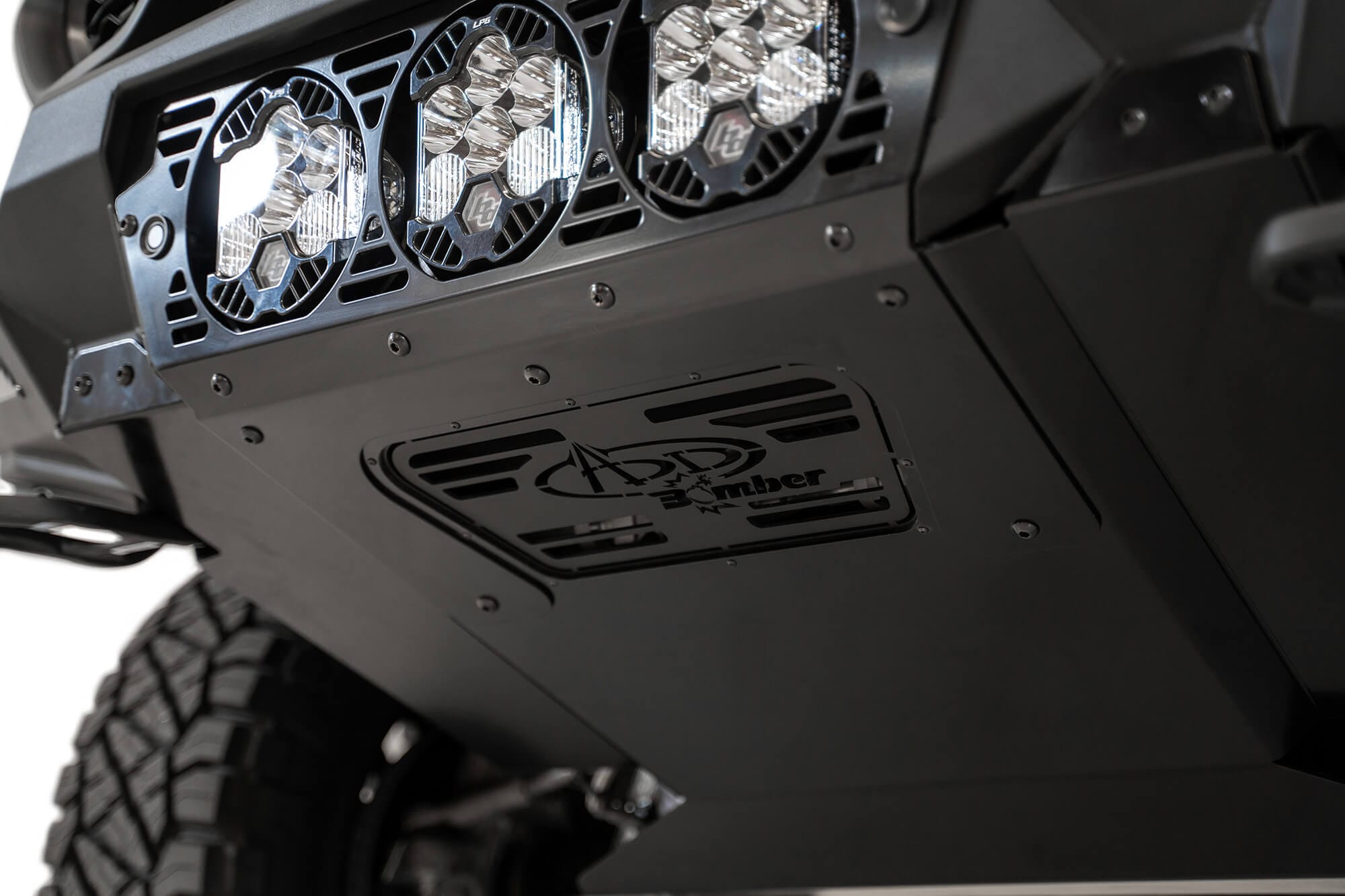 ADD F620014100103 2021 - 2023 Ram 1500 TRX Bomber Front Bumper (Baja) - Rugged Truck Gear