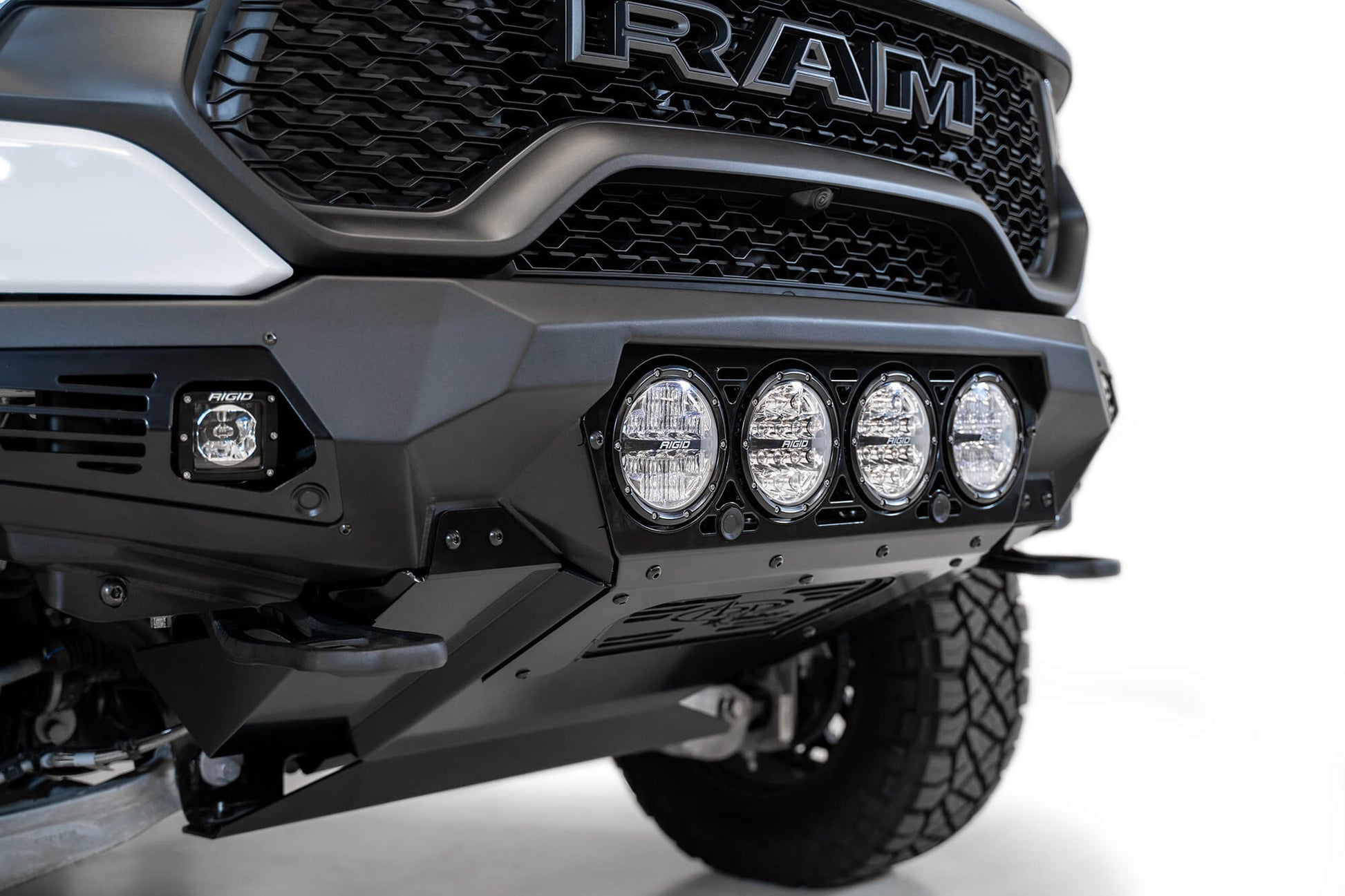 ADD F620014110103 2021 - 2023 Ram 1500 TRX Bomber Front Bumper (Rigid) - Rugged Truck Gear