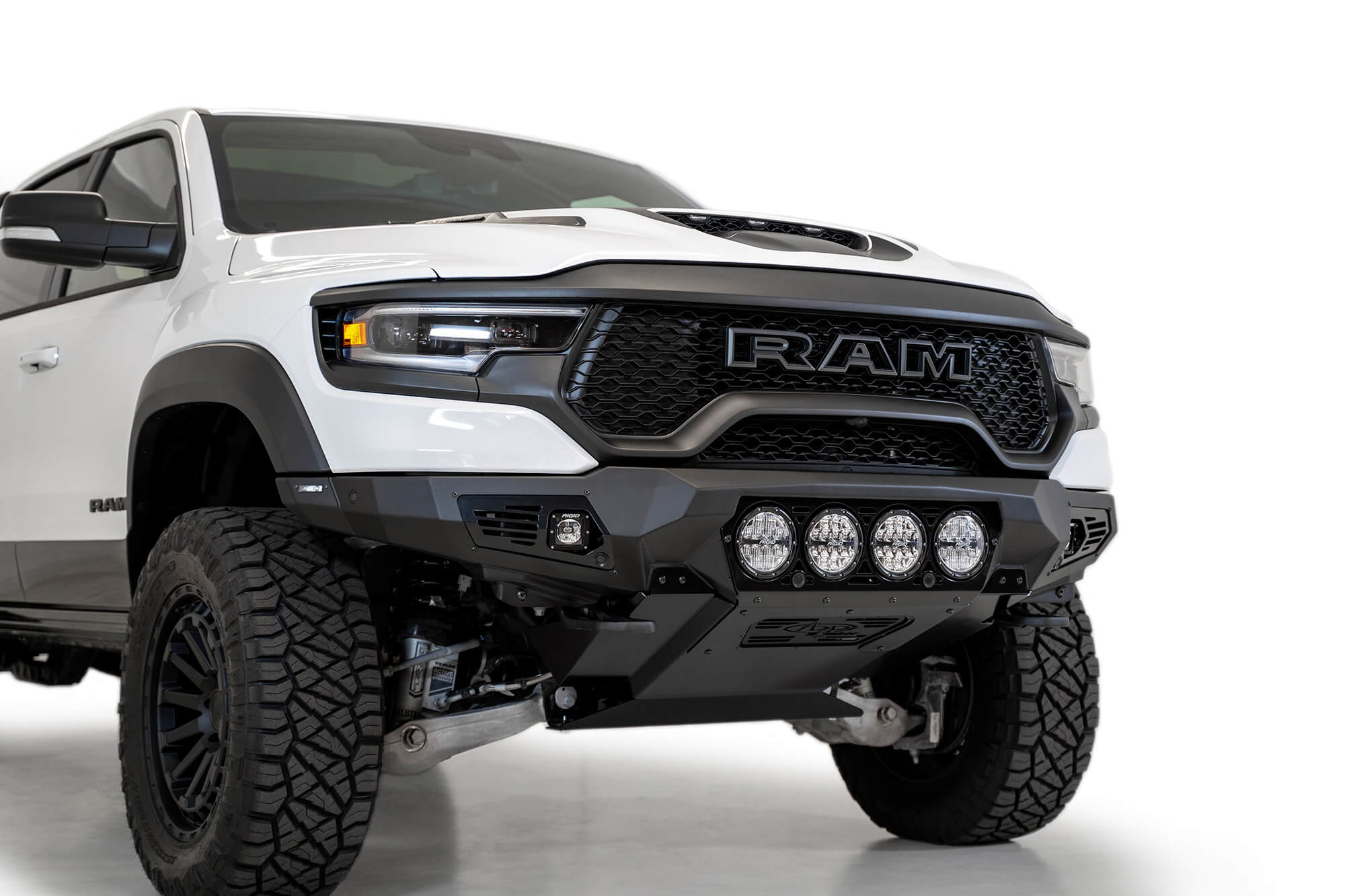 ADD F620014110103 2021 - 2023 Ram 1500 TRX Bomber Front Bumper (Rigid) - Rugged Truck Gear