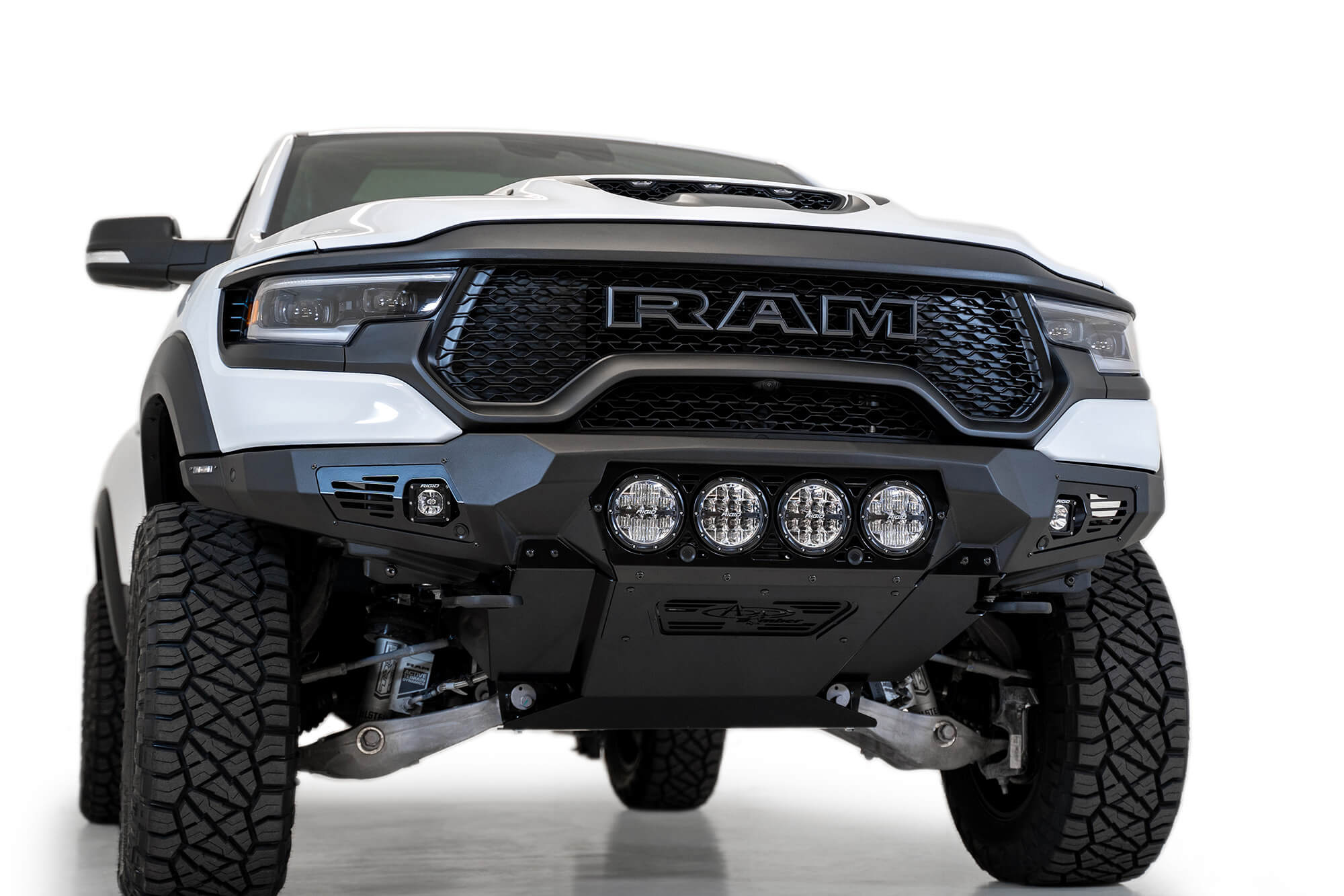 ADD F620014110103 2021 - 2023 Ram 1500 TRX Bomber Front Bumper (Rigid) - Rugged Truck Gear