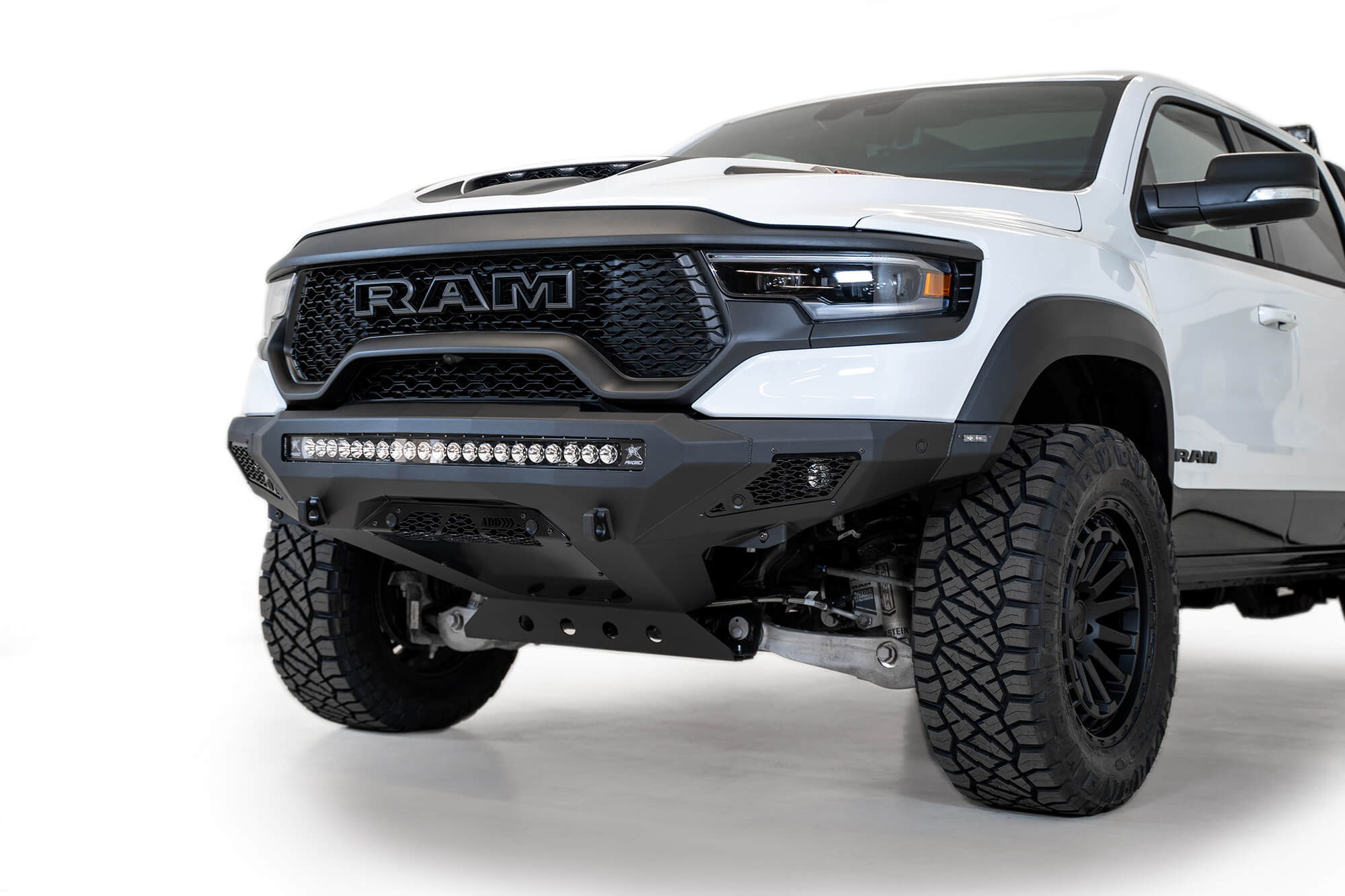 ADD F620153030103 2021 - 2024 Ram 1500 TRX Stealth Fighter Front Bumper - Rugged Truck Gear