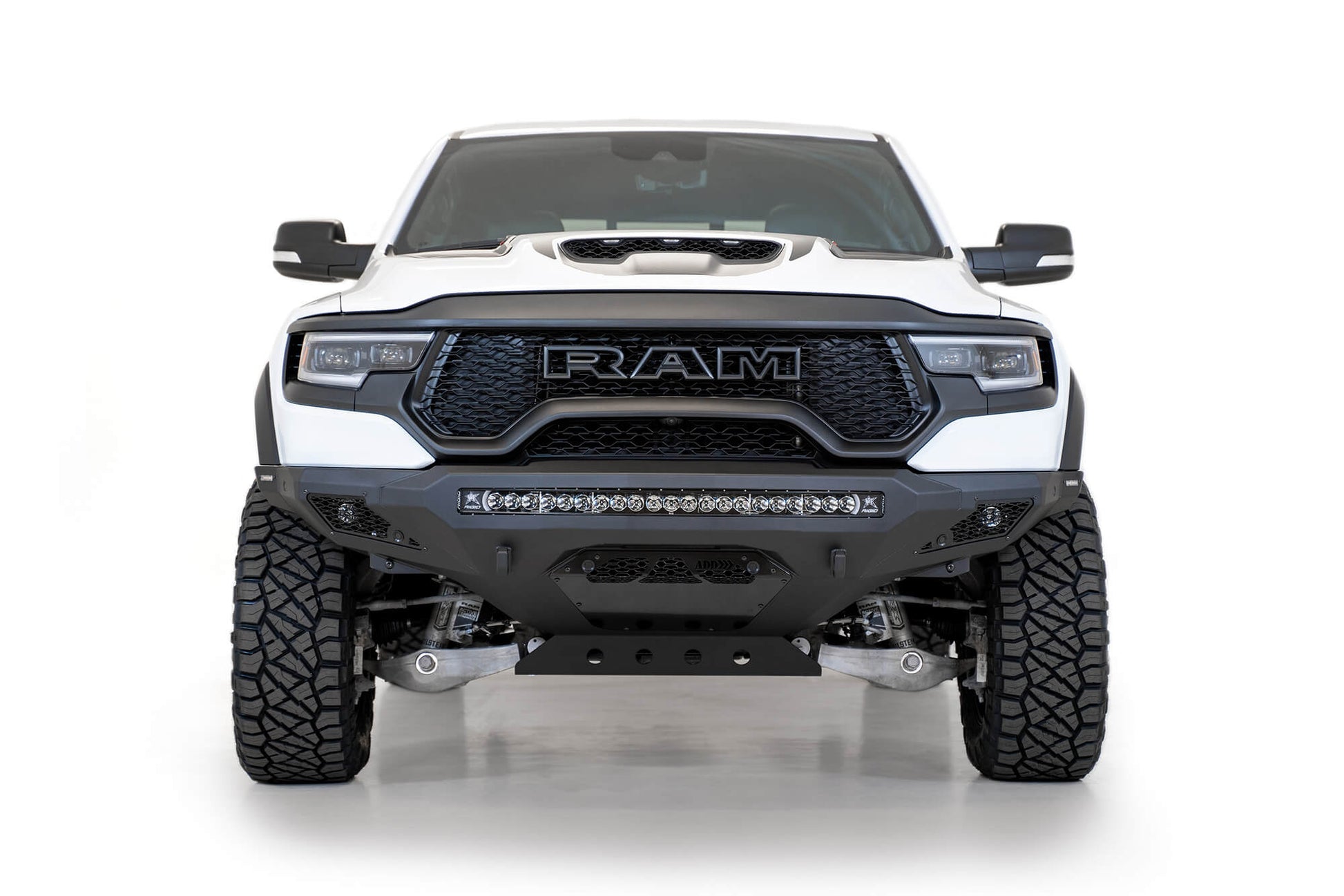ADD F620153030103 2021 - 2024 Ram 1500 TRX Stealth Fighter Front Bumper - Rugged Truck Gear