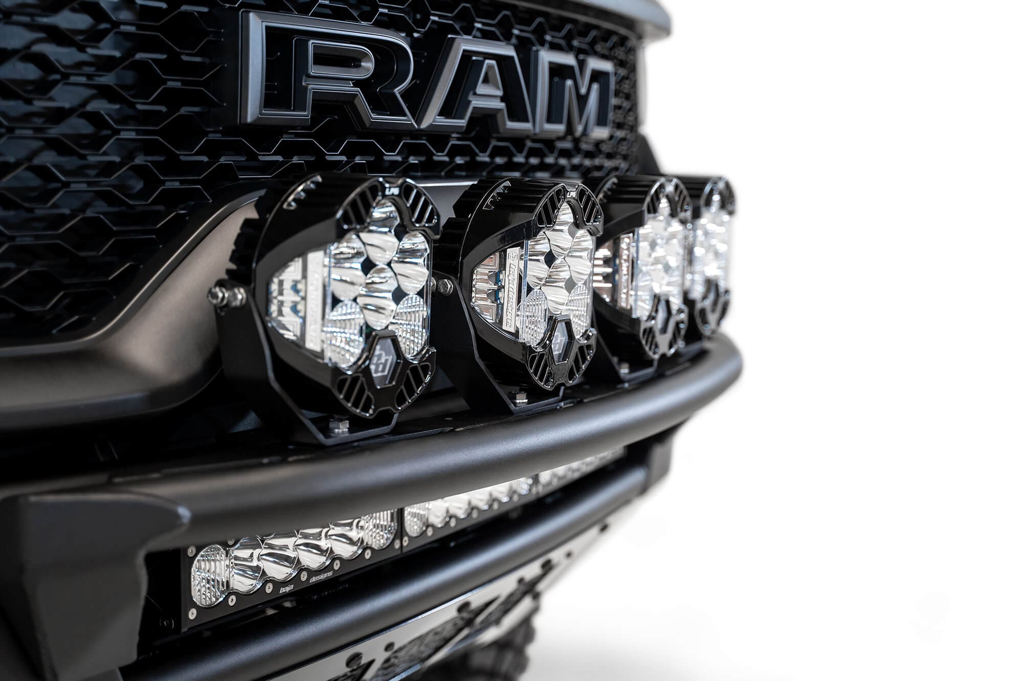 ADD F620162160103 2021 - 2022 Ram 1500 TRX PRO Bolt - On Front Bumper with No Sensor Holes - Rugged Truck Gear
