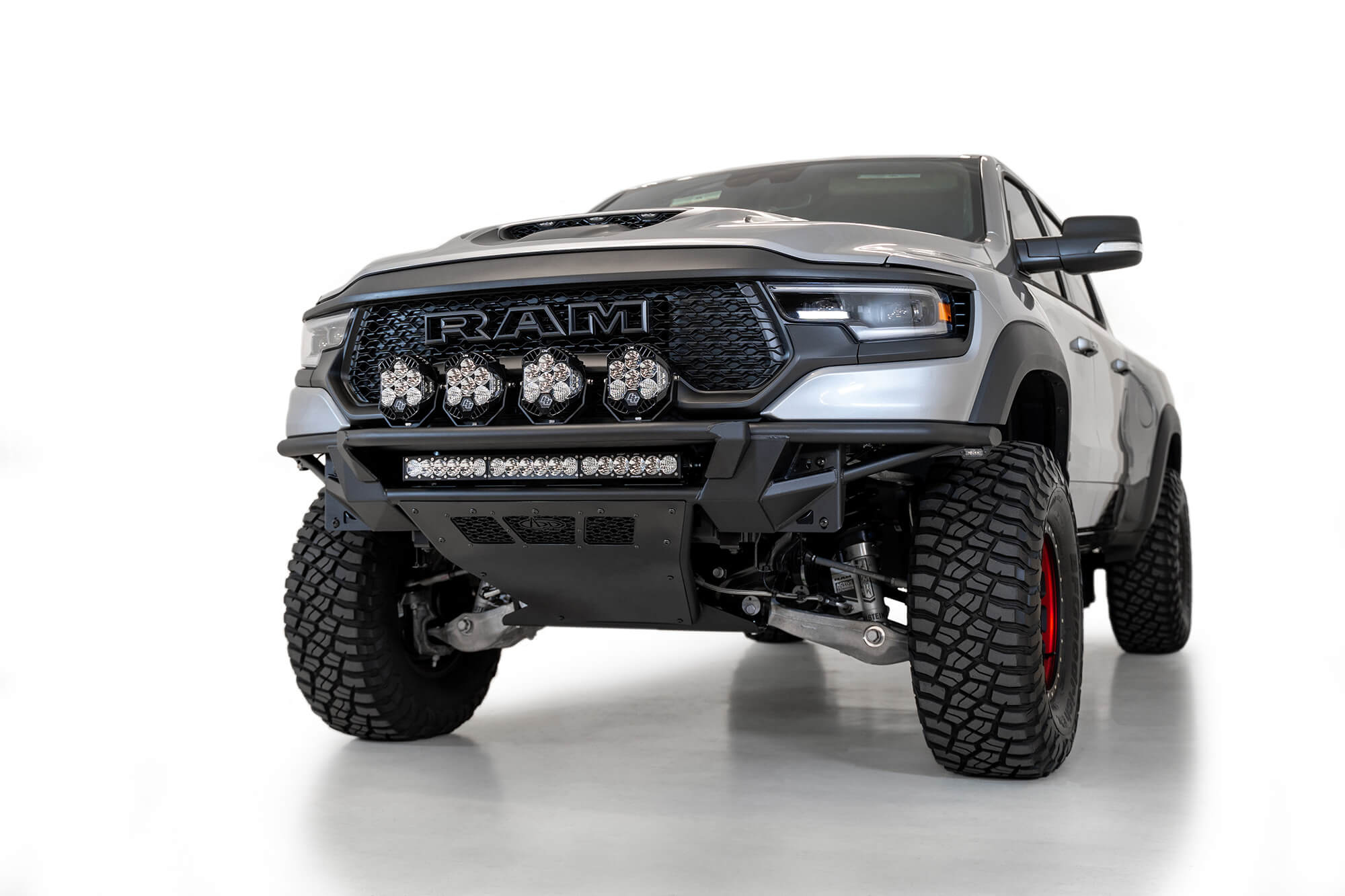 ADD F620162160103 2021 - 2022 Ram 1500 TRX PRO Bolt - On Front Bumper with No Sensor Holes - Rugged Truck Gear