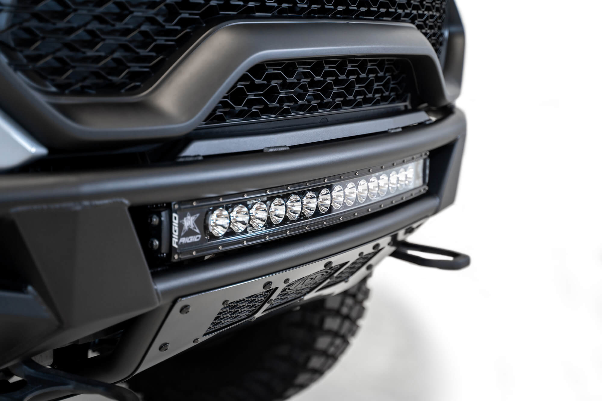 ADD F620162160103 2021 - 2022 Ram 1500 TRX PRO Bolt - On Front Bumper with No Sensor Holes - Rugged Truck Gear