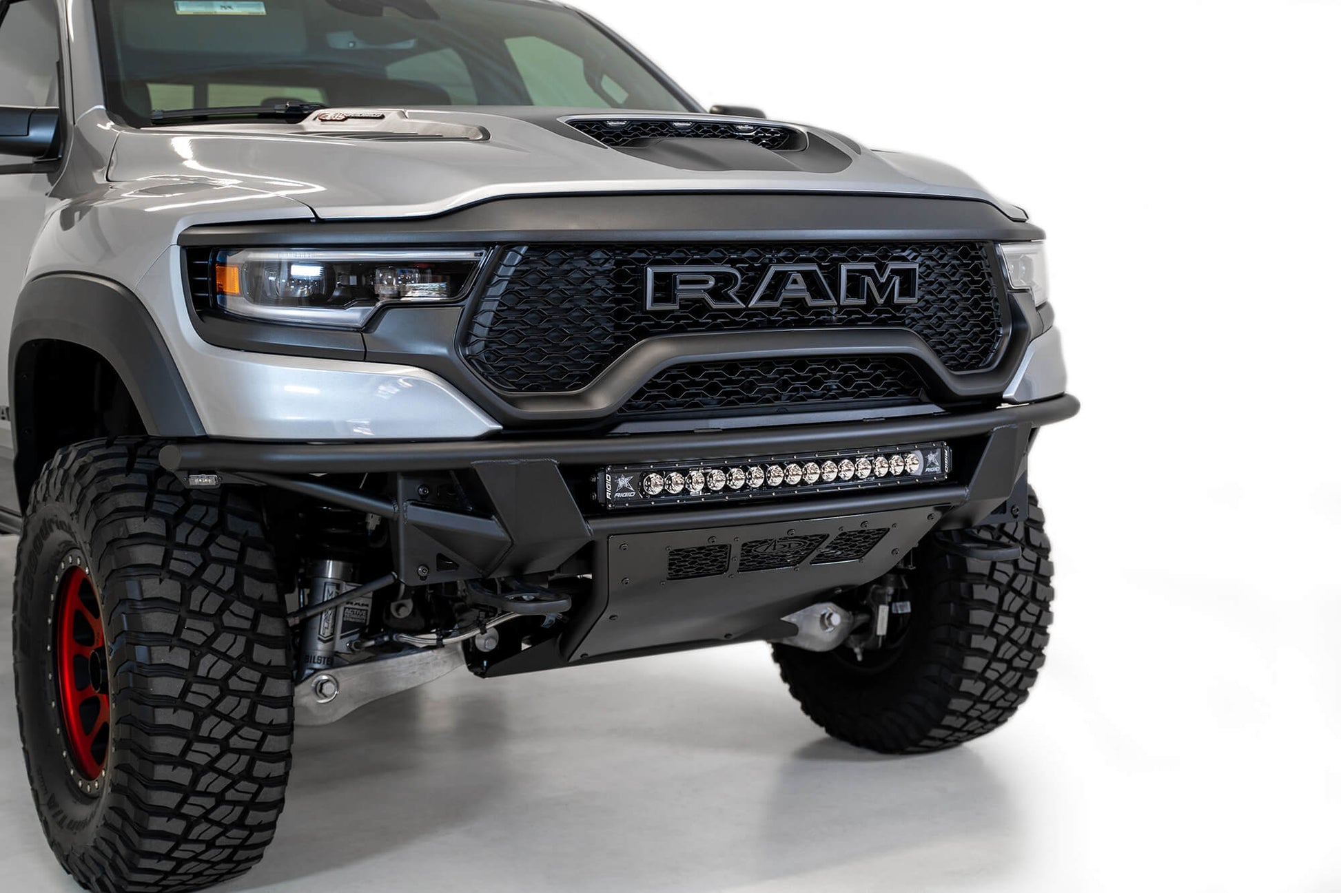 ADD F620162160103 2021 - 2022 Ram 1500 TRX PRO Bolt - On Front Bumper with No Sensor Holes - Rugged Truck Gear