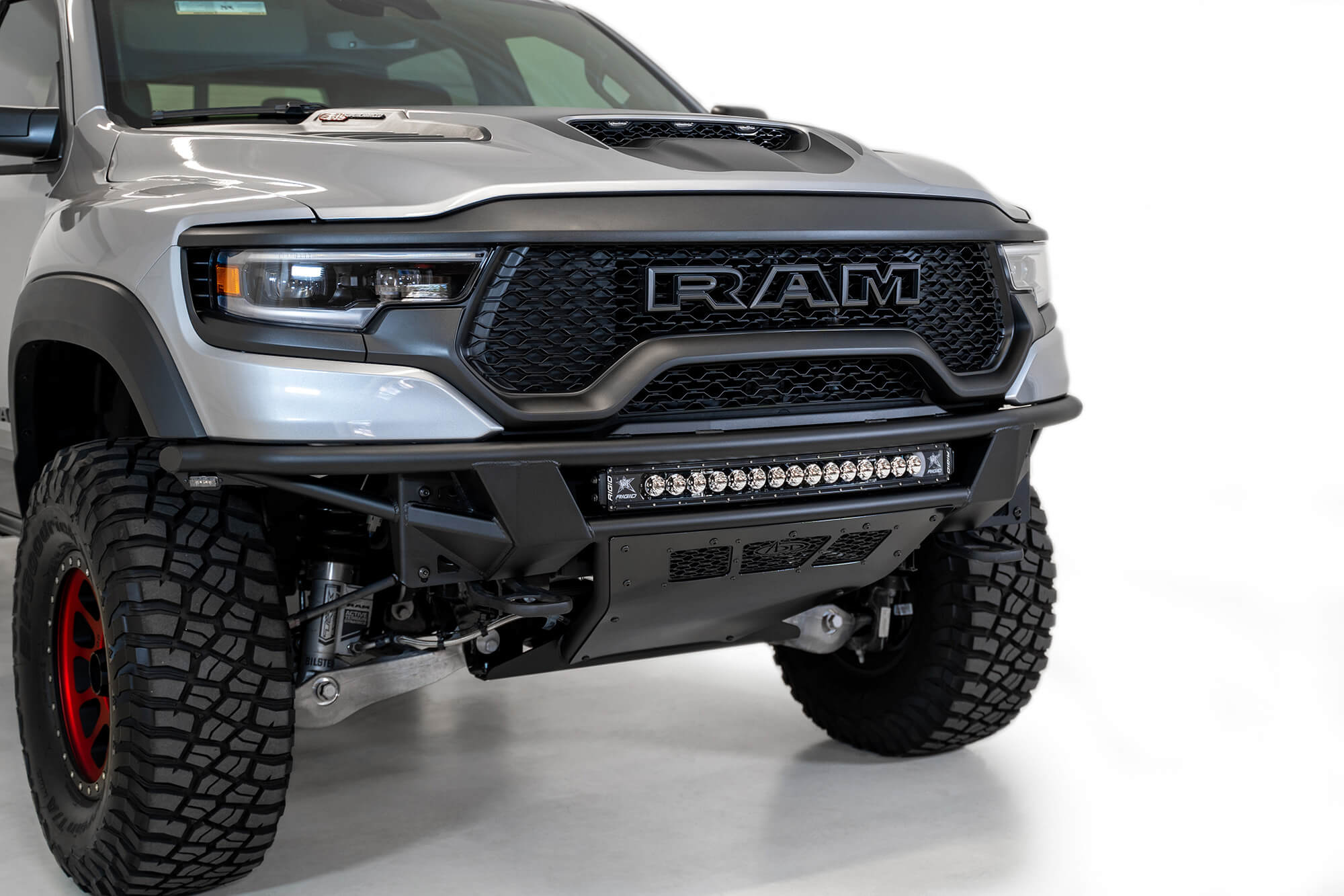 ADD F620162160103 2021 - 2022 Ram 1500 TRX PRO Bolt - On Front Bumper with No Sensor Holes - Rugged Truck Gear