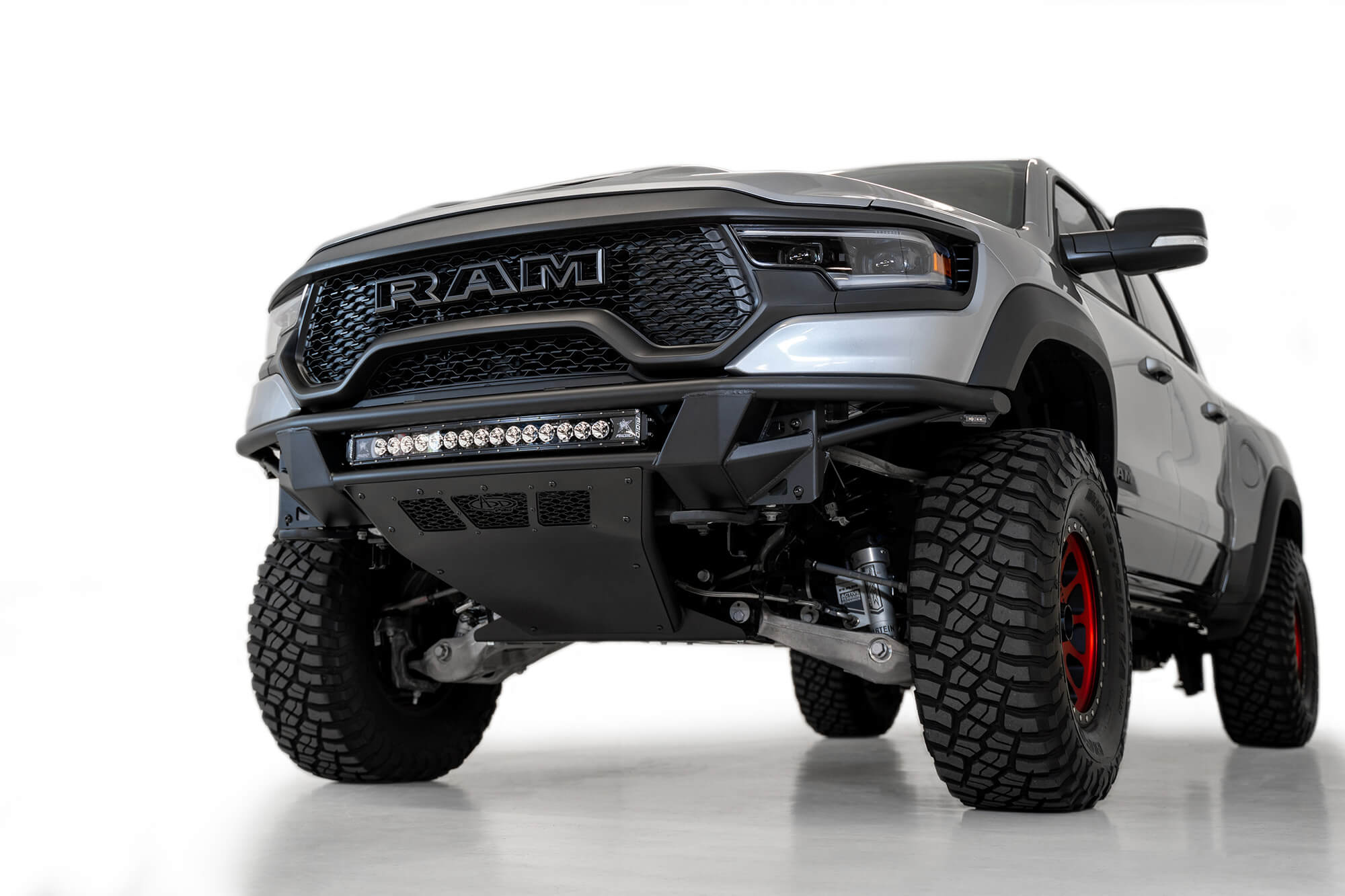 ADD F620162160103 2021 - 2022 Ram 1500 TRX PRO Bolt - On Front Bumper with No Sensor Holes - Rugged Truck Gear