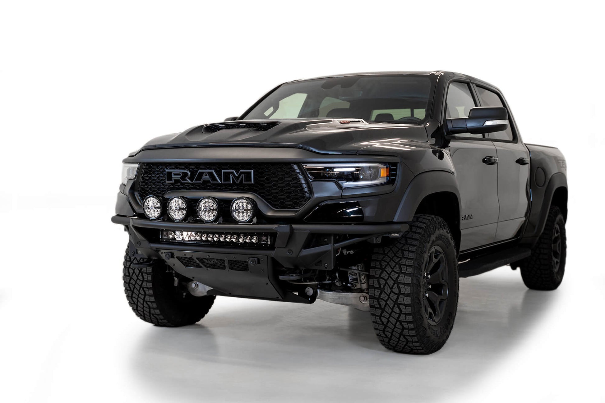 ADD F628102160103 2021 - 2023 Ram 1500 TRX PRO Bolt - On Front Bumper with Sensor Holes - Rugged Truck Gear