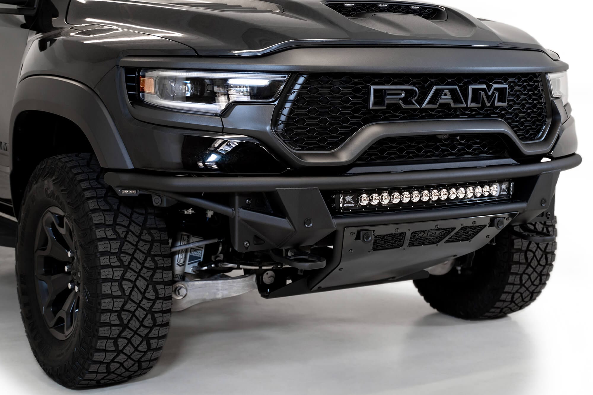 ADD F628102160103 2021 - 2023 Ram 1500 TRX PRO Bolt - On Front Bumper with Sensor Holes - Rugged Truck Gear