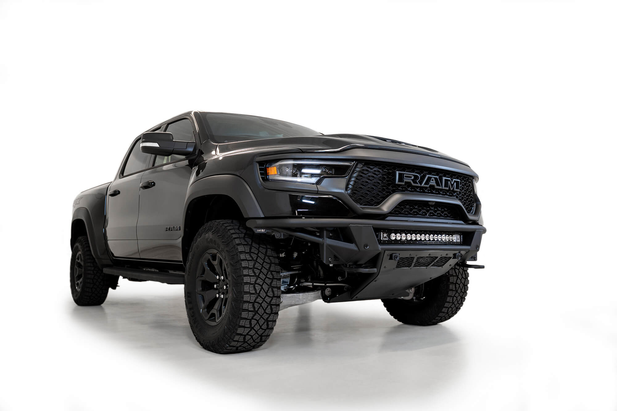 ADD F628102160103 2021 - 2023 Ram 1500 TRX PRO Bolt - On Front Bumper with Sensor Holes - Rugged Truck Gear
