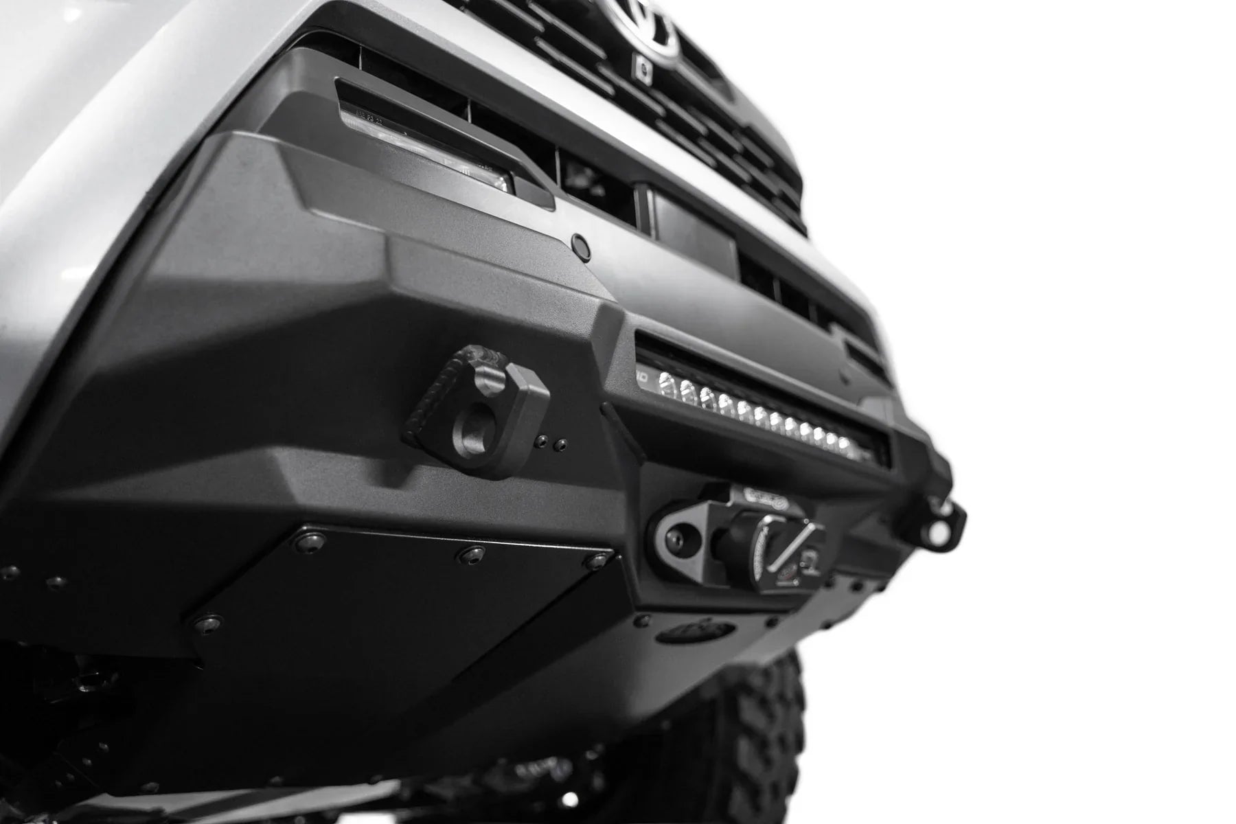 ADD F6703412601NA 2024 Toyota Tacoma Stealth Center Mount Winch Front Bumper - Rugged Truck Gear