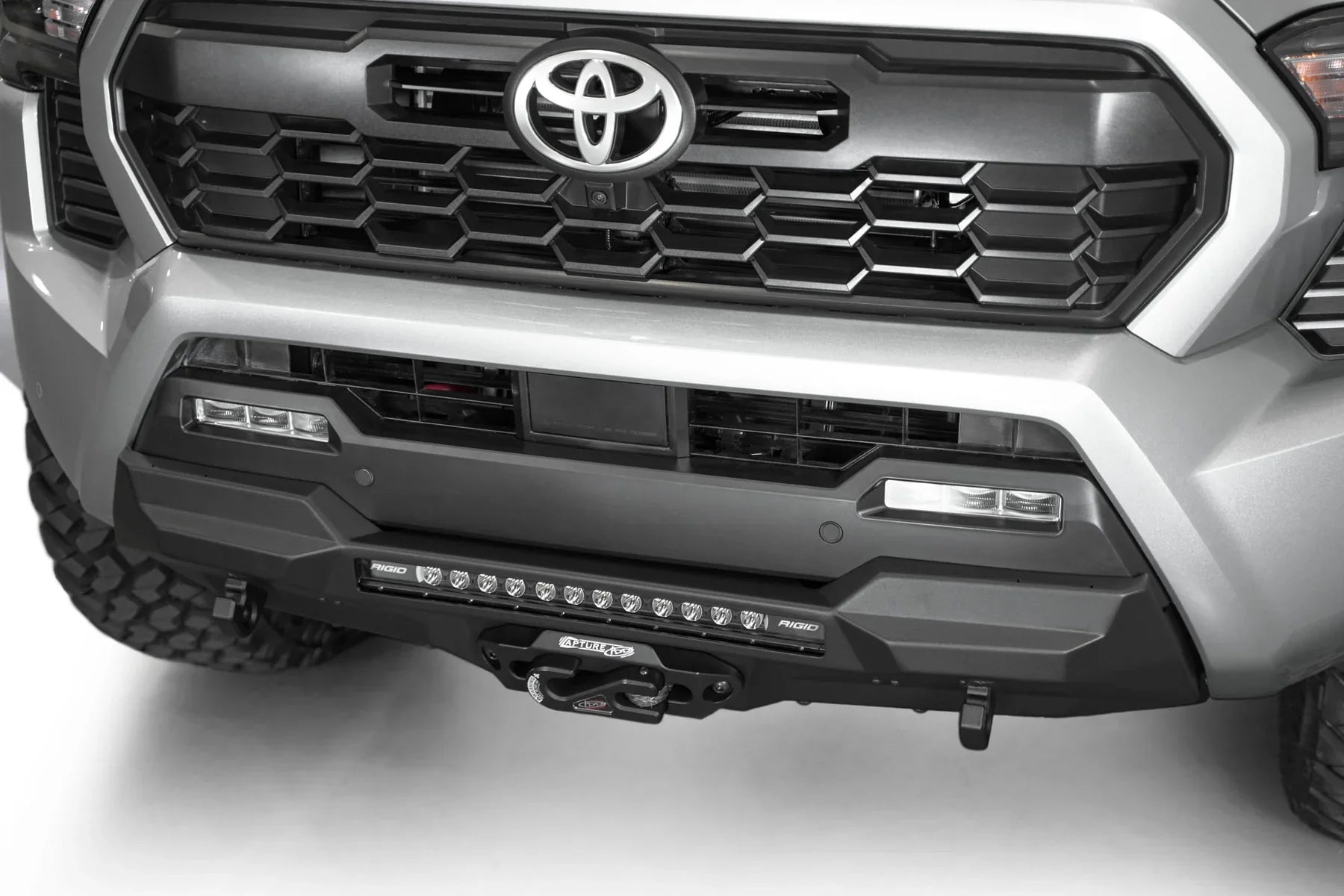 ADD F6703412601NA 2024 Toyota Tacoma Stealth Center Mount Winch Front Bumper - Rugged Truck Gear