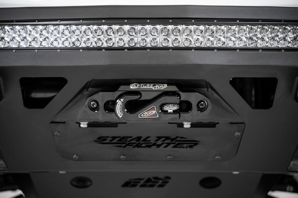 ADD F681202200103 2016 - 2023 Toyota Tacoma Stealth Fighter Front Winch Bumper - Rugged Truck Gear