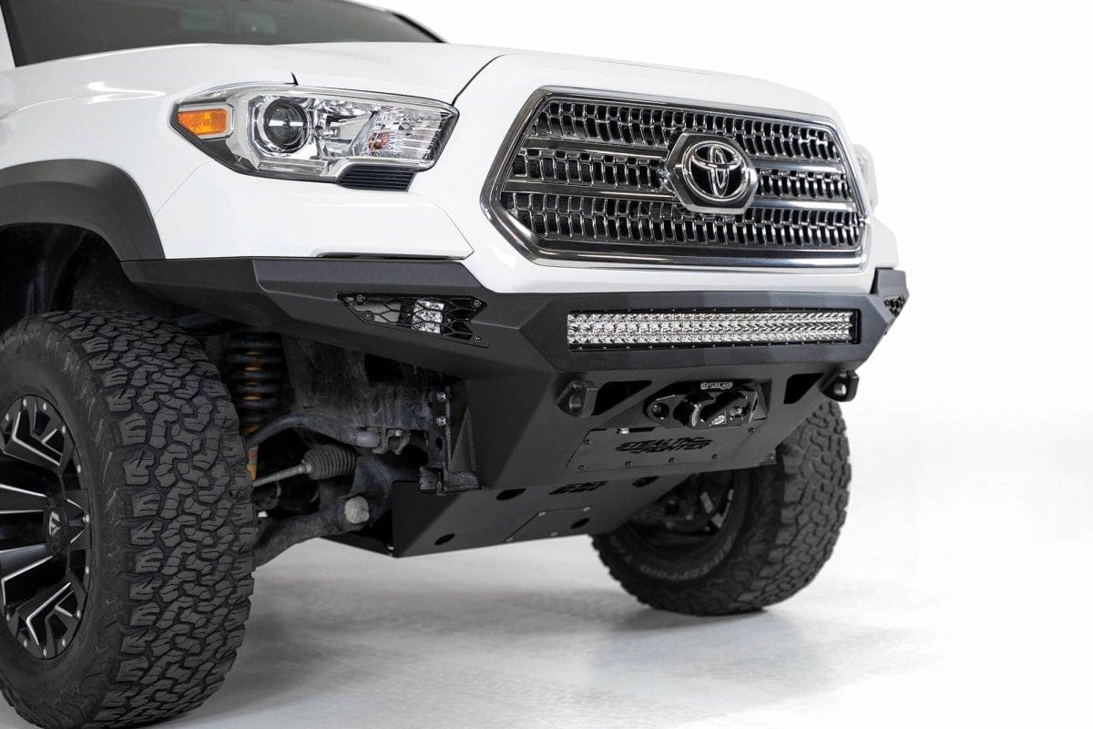 ADD F681202200103 2016 - 2023 Toyota Tacoma Stealth Fighter Front Winch Bumper - Rugged Truck Gear