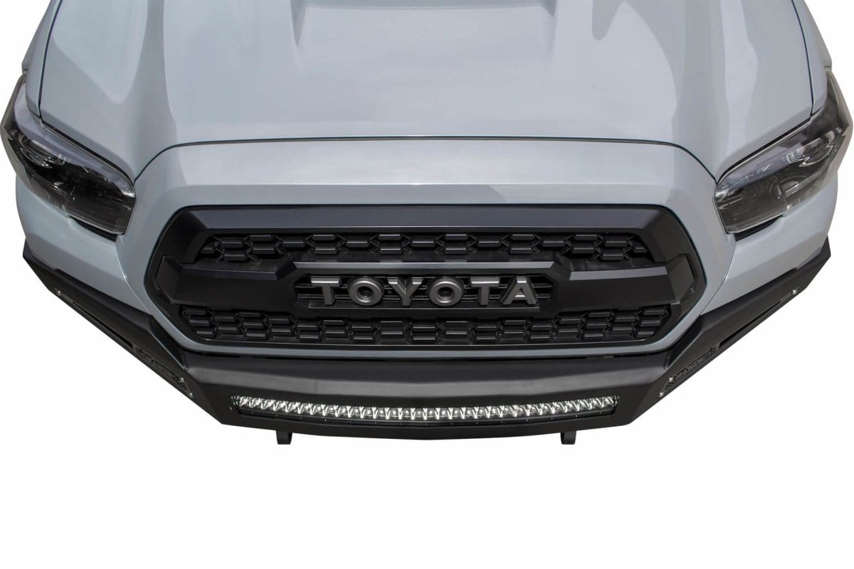 ADD F687382730103 2016 - 2023 Toyota Tacoma HoneyBadger Front Winch Bumper - Rugged Truck Gear