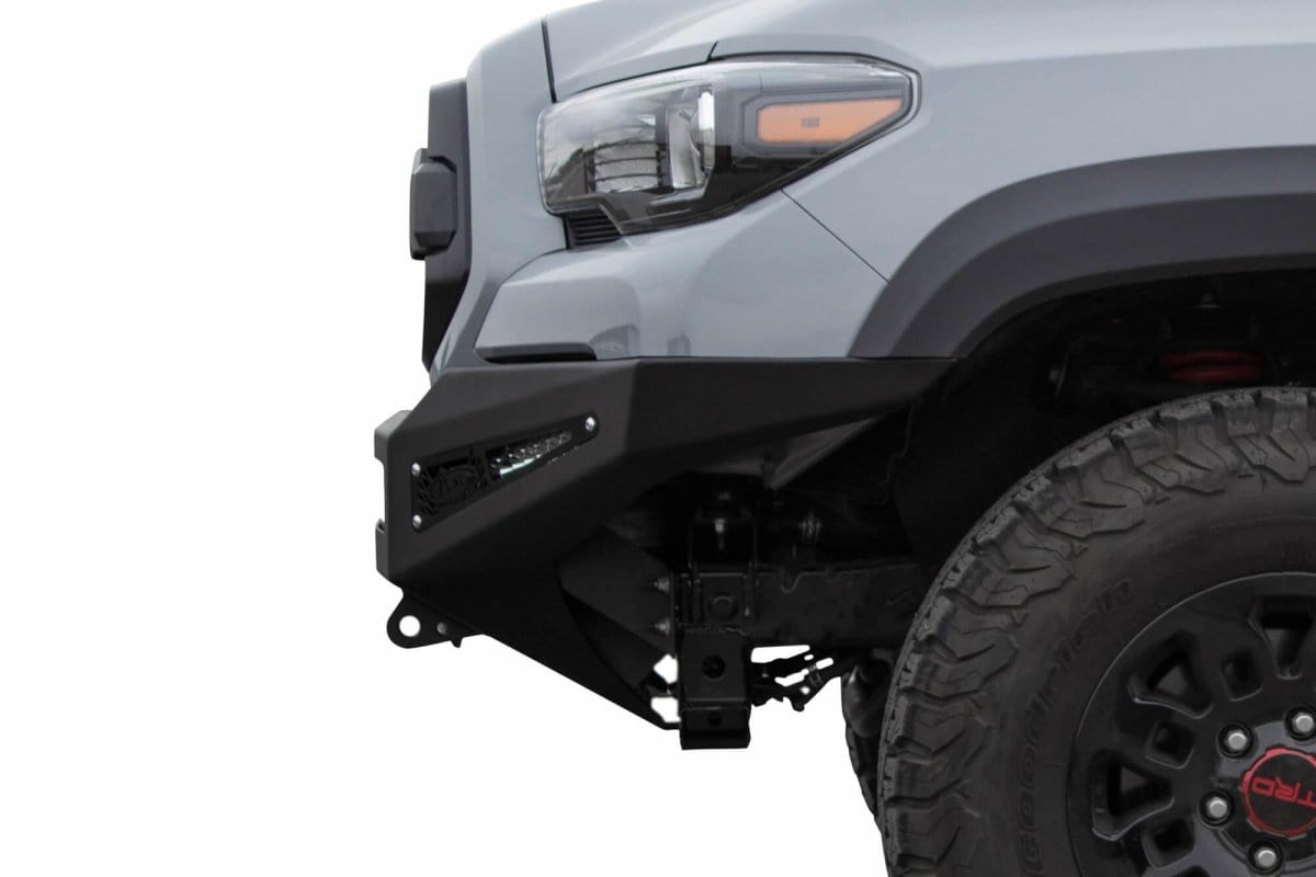 ADD F687382730103 2016 - 2023 Toyota Tacoma HoneyBadger Front Winch Bumper - Rugged Truck Gear