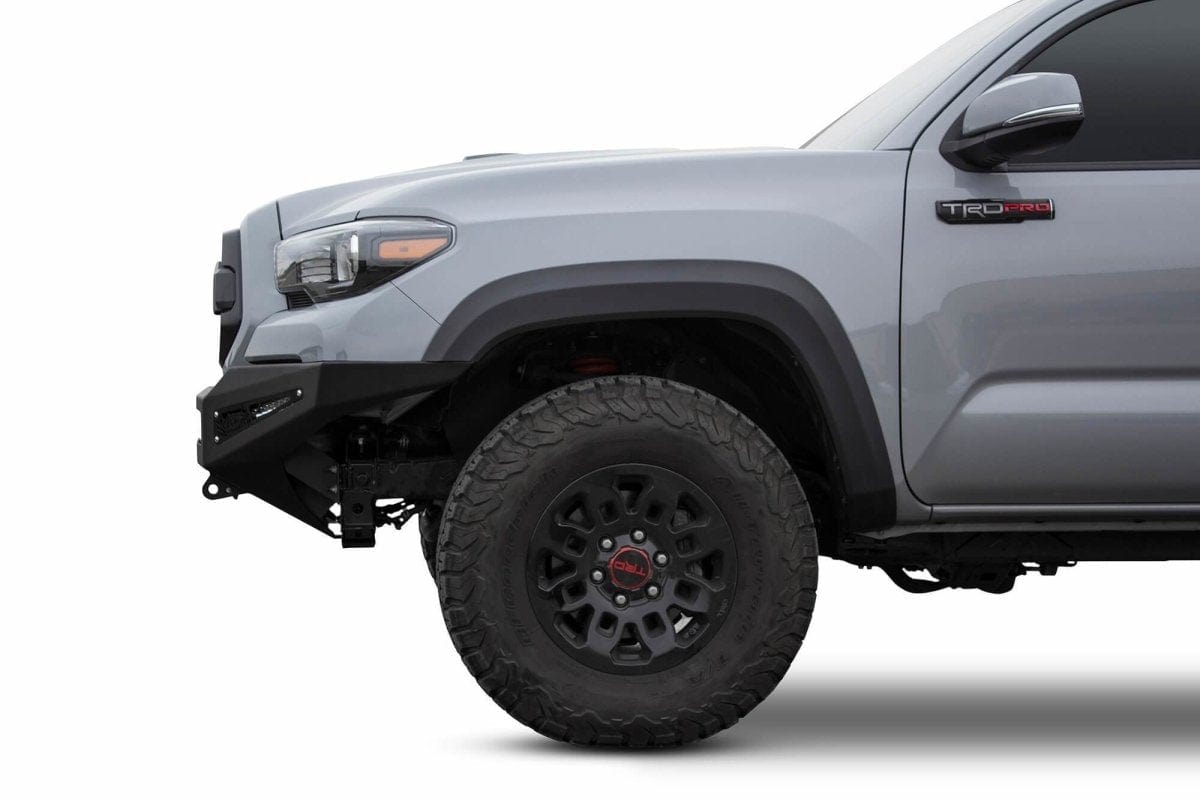ADD F687382730103 2016 - 2023 Toyota Tacoma HoneyBadger Front Winch Bumper - Rugged Truck Gear