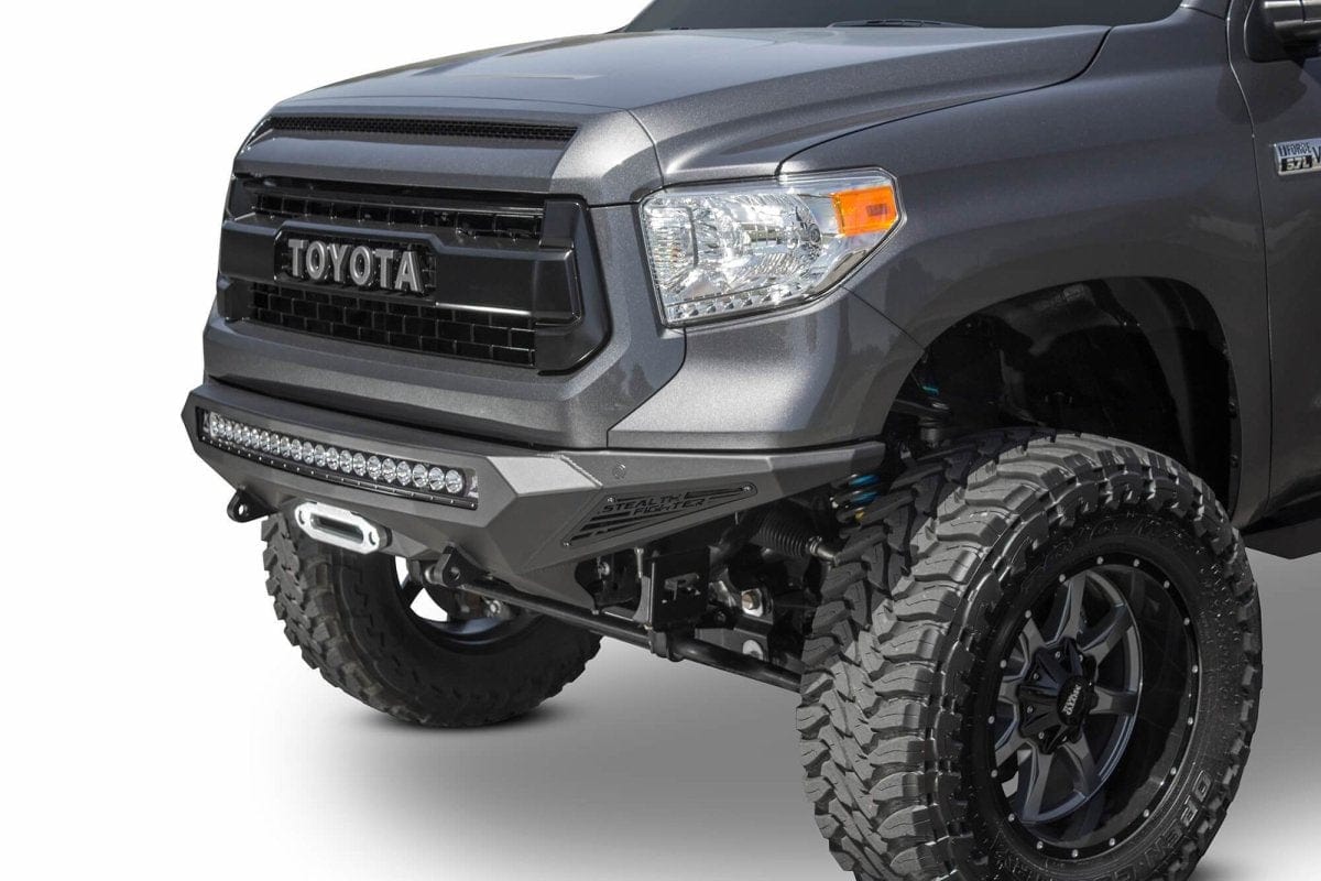 ADD F741422860103 2014-2021 Toyota Tundra Stealth Fighter Front Bumper w/ Winch Mount-BumperStock