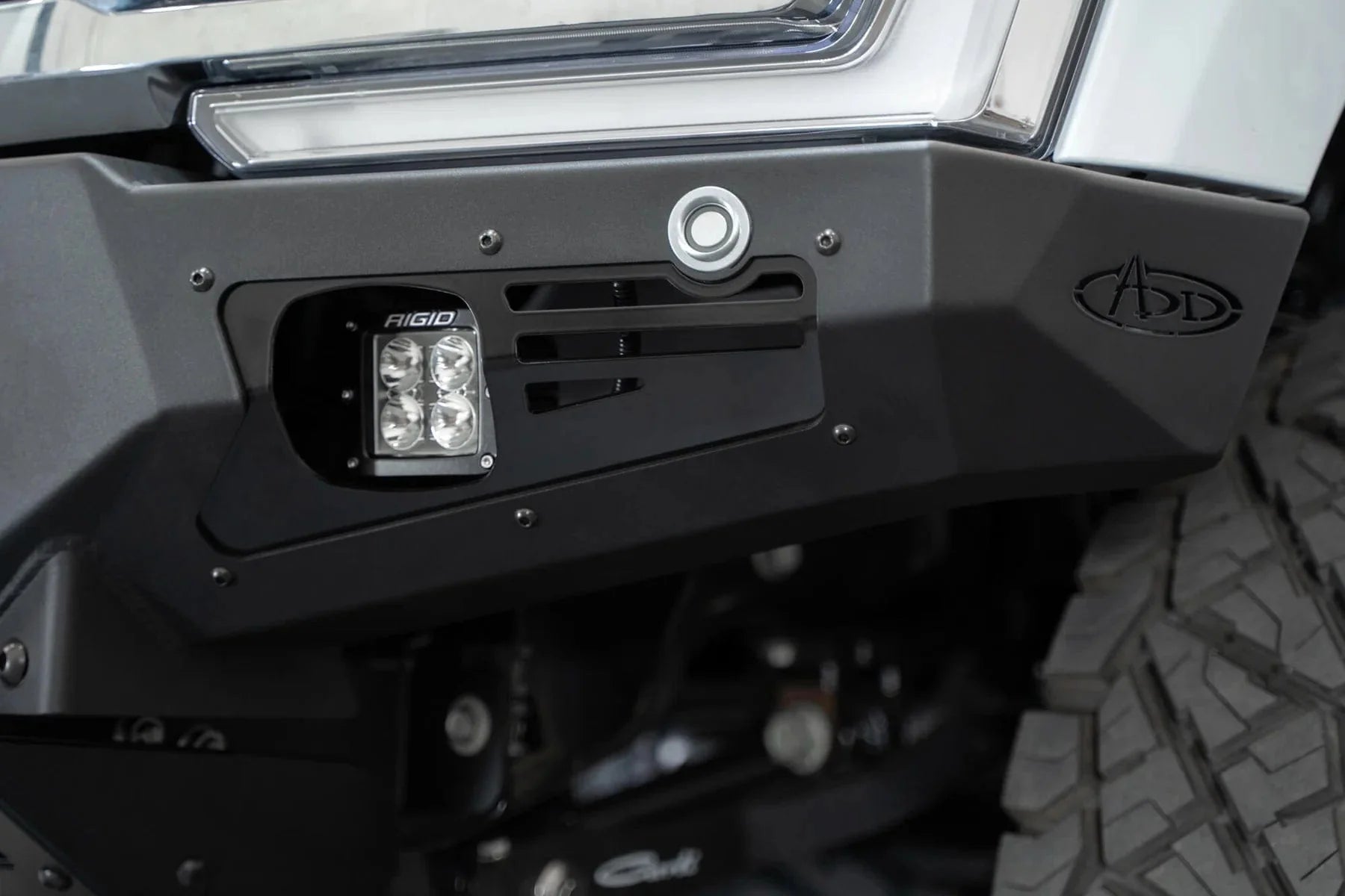 ADD F810014110103 2023 Ford F250/F350 Super Duty Front Bumper (Rigid) - Rugged Truck Gear