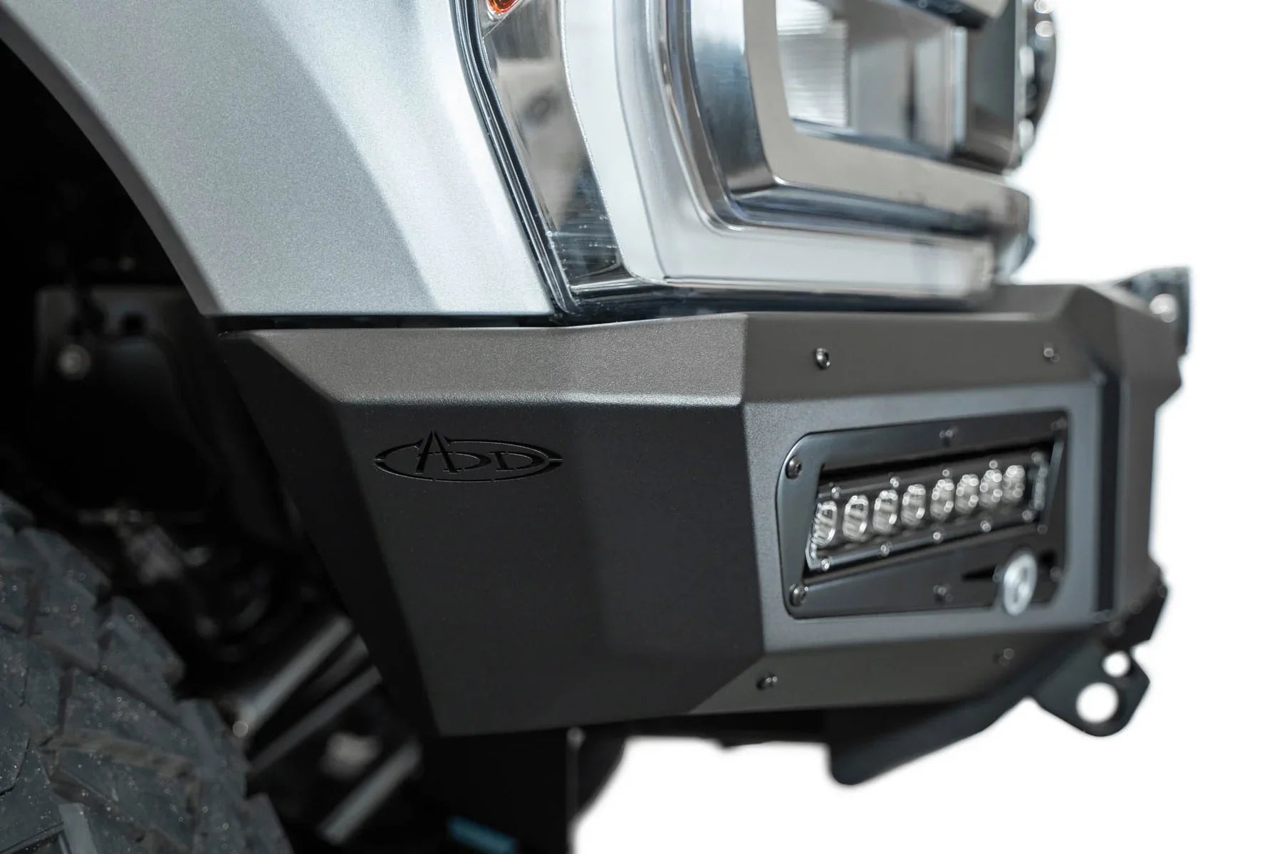 ADD F810335070103 2023 - 2024 Ford F250/F350 Super Duty Phantom Front Winch Bumper - Rugged Truck Gear