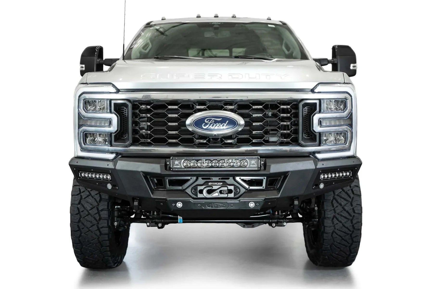 ADD F810335070103 2023 - 2024 Ford F250/F350 Super Duty Phantom Front Winch Bumper - Rugged Truck Gear