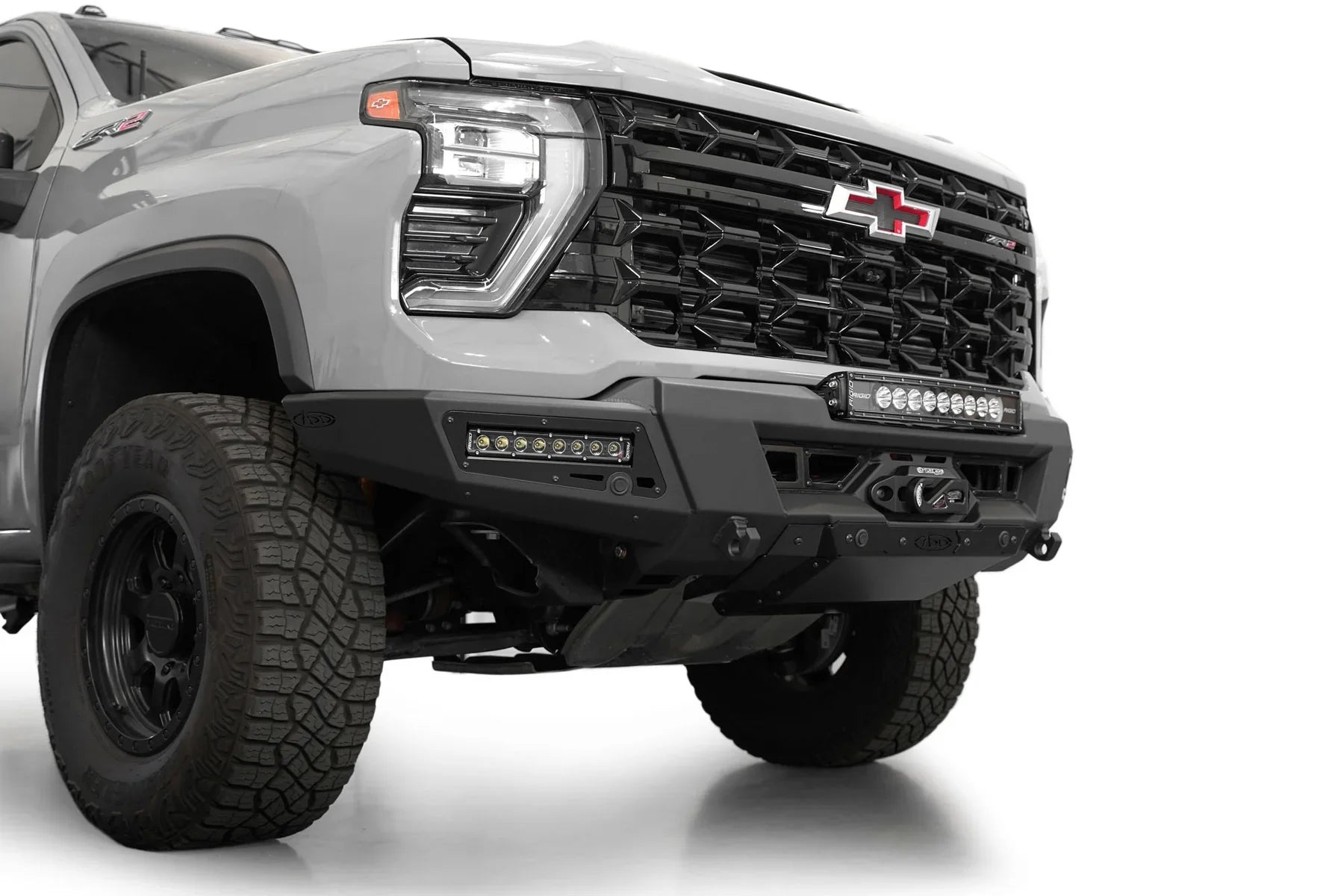 ADD F820335070103 2024 Chevy Silverado 2500 HD Phantom Winch Front Bumper - Rugged Truck Gear