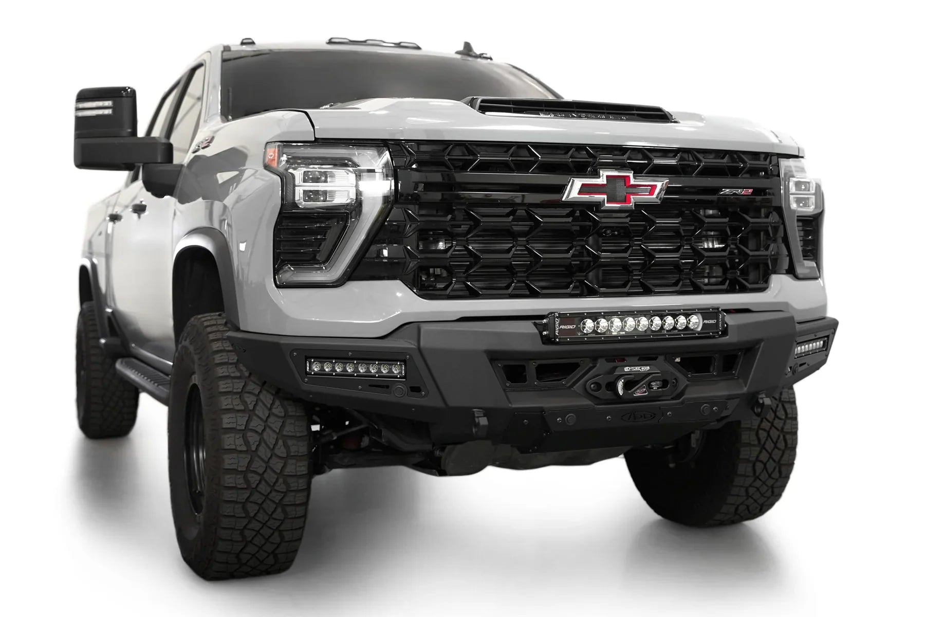 ADD F820335070103 2024 Chevy Silverado 2500 HD Phantom Winch Front Bumper - Rugged Truck Gear