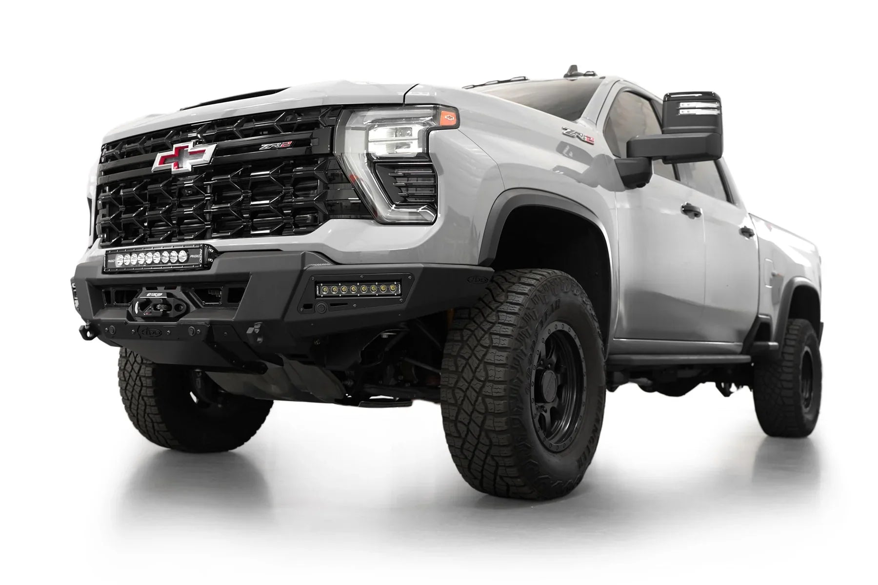 ADD F820335070103 2024 Chevy Silverado 2500 HD Phantom Winch Front Bumper - Rugged Truck Gear